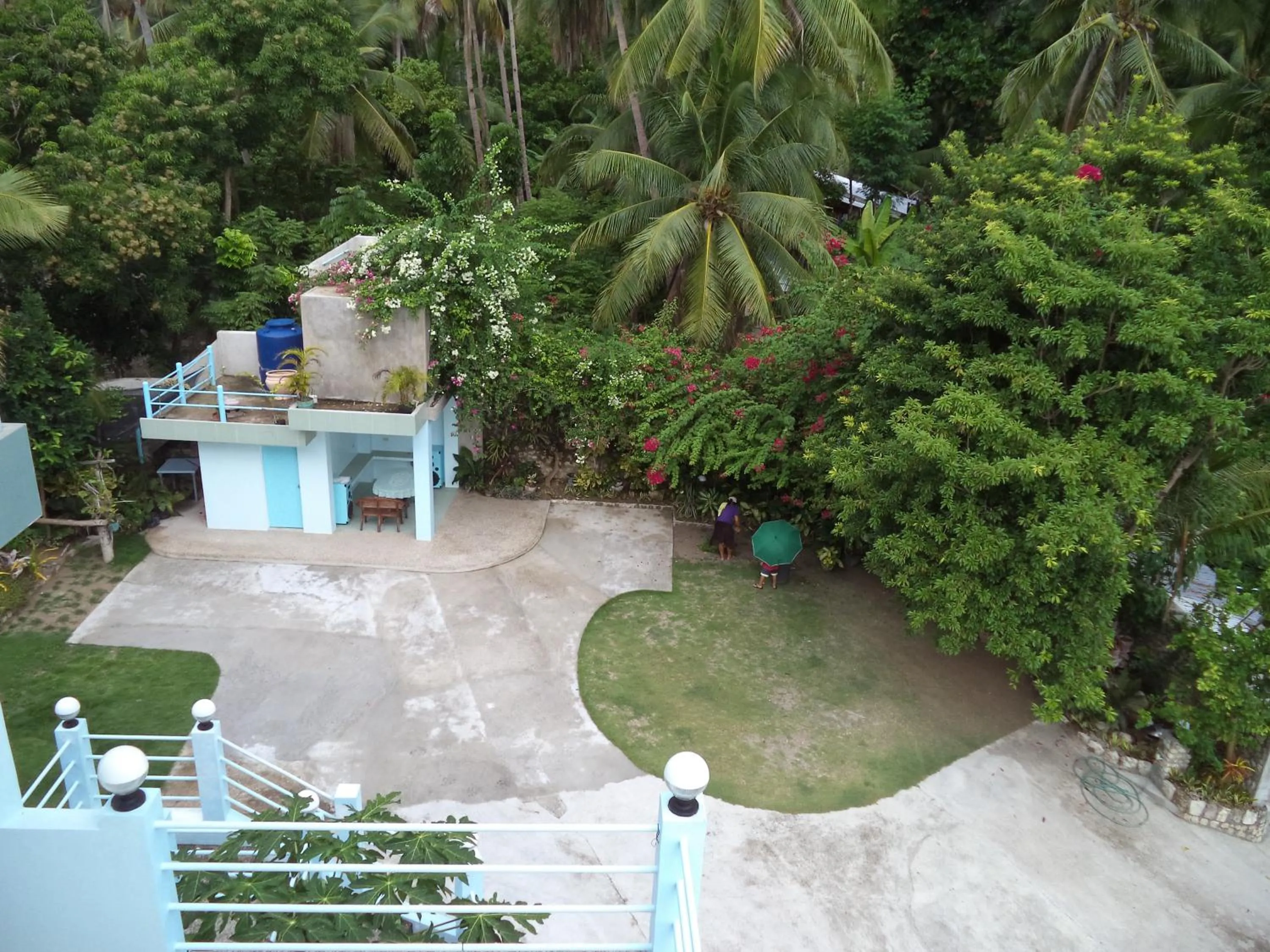 Garden in High Steps Pension