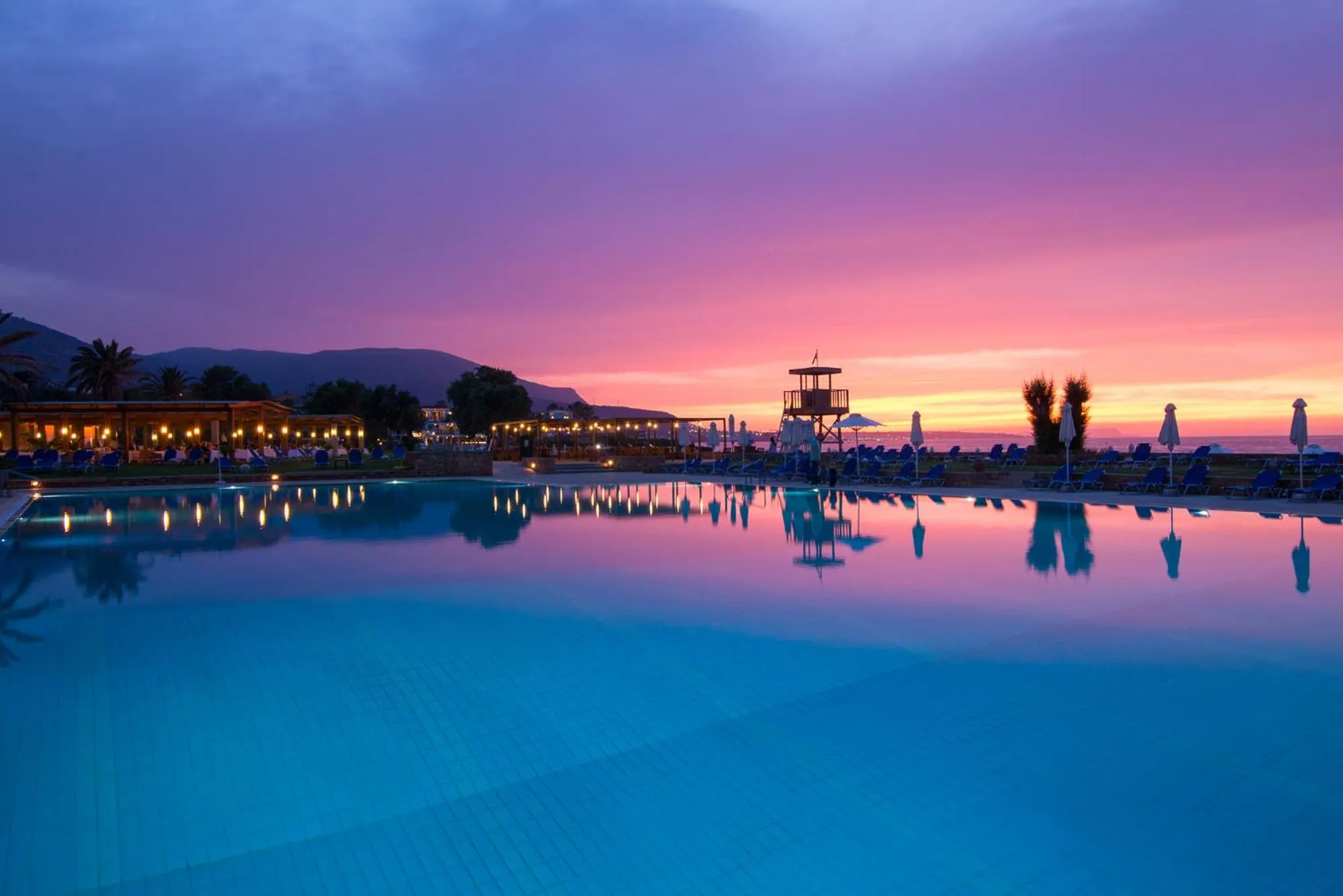 Night in Kernos Beach Hotel & Bungalows