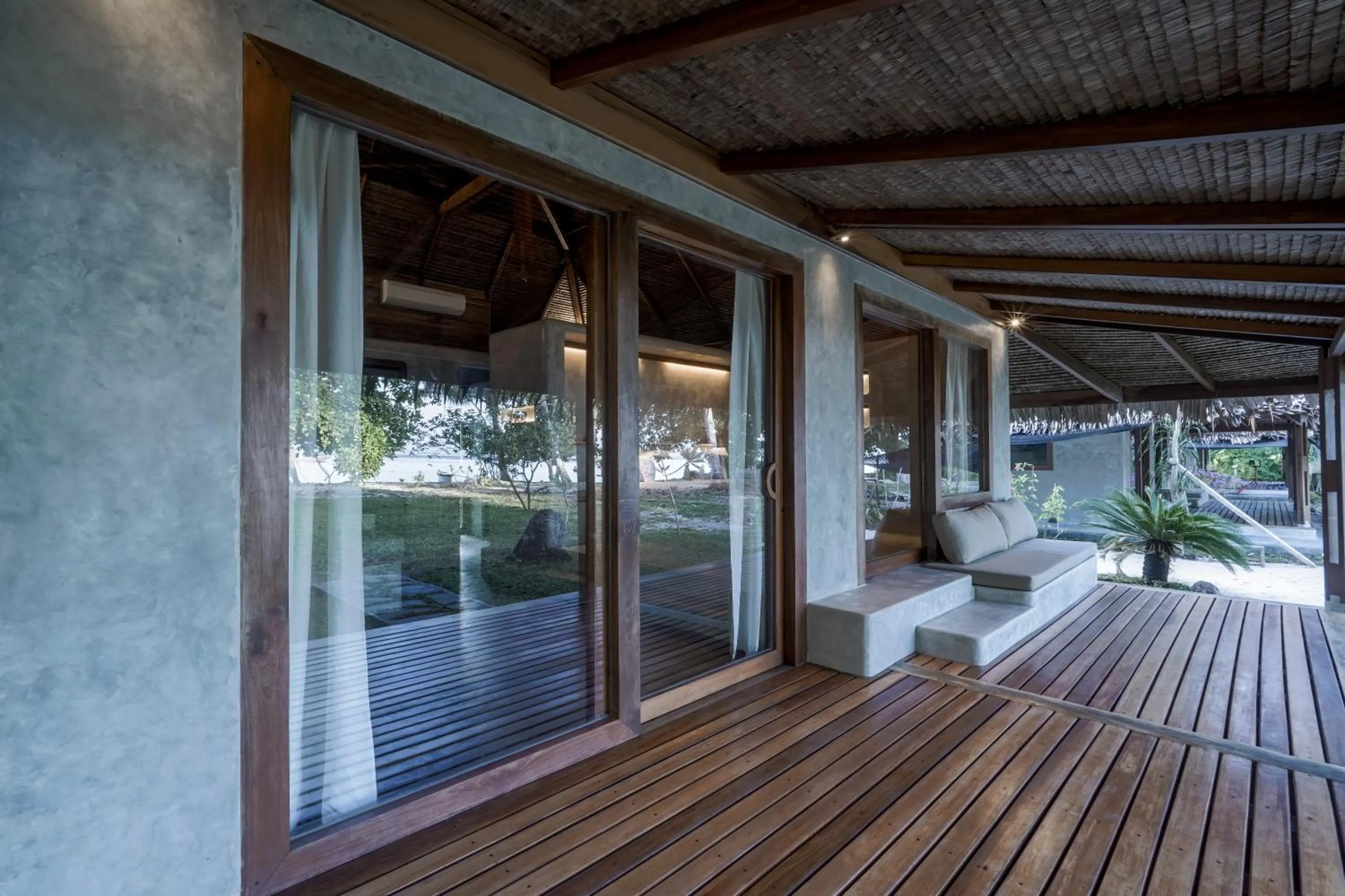 Balcony/Terrace in Coral Eye Boutique Resort and Marine Outpost