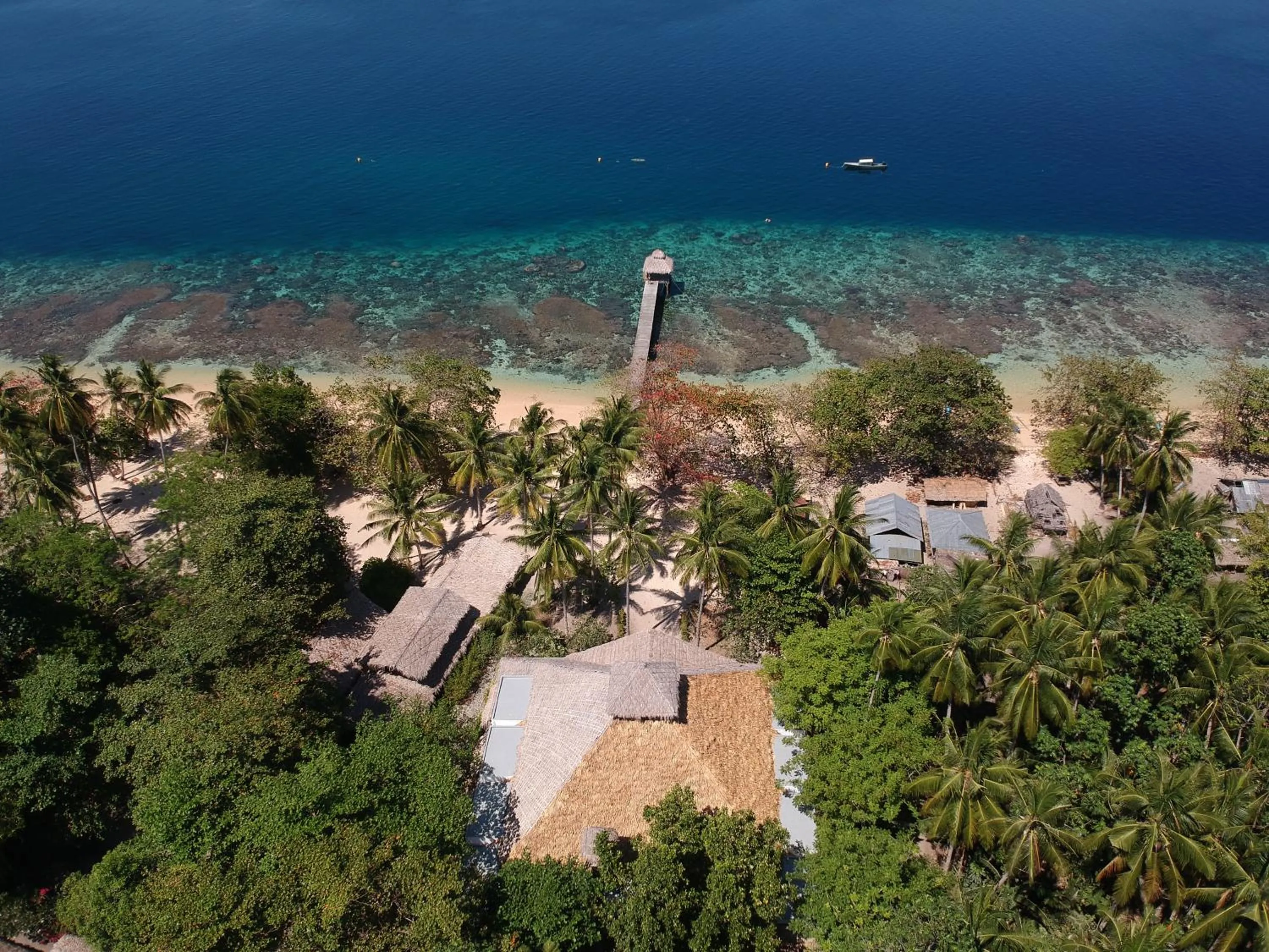 Bird's eye view in Coral Eye Boutique Resort and Marine Outpost