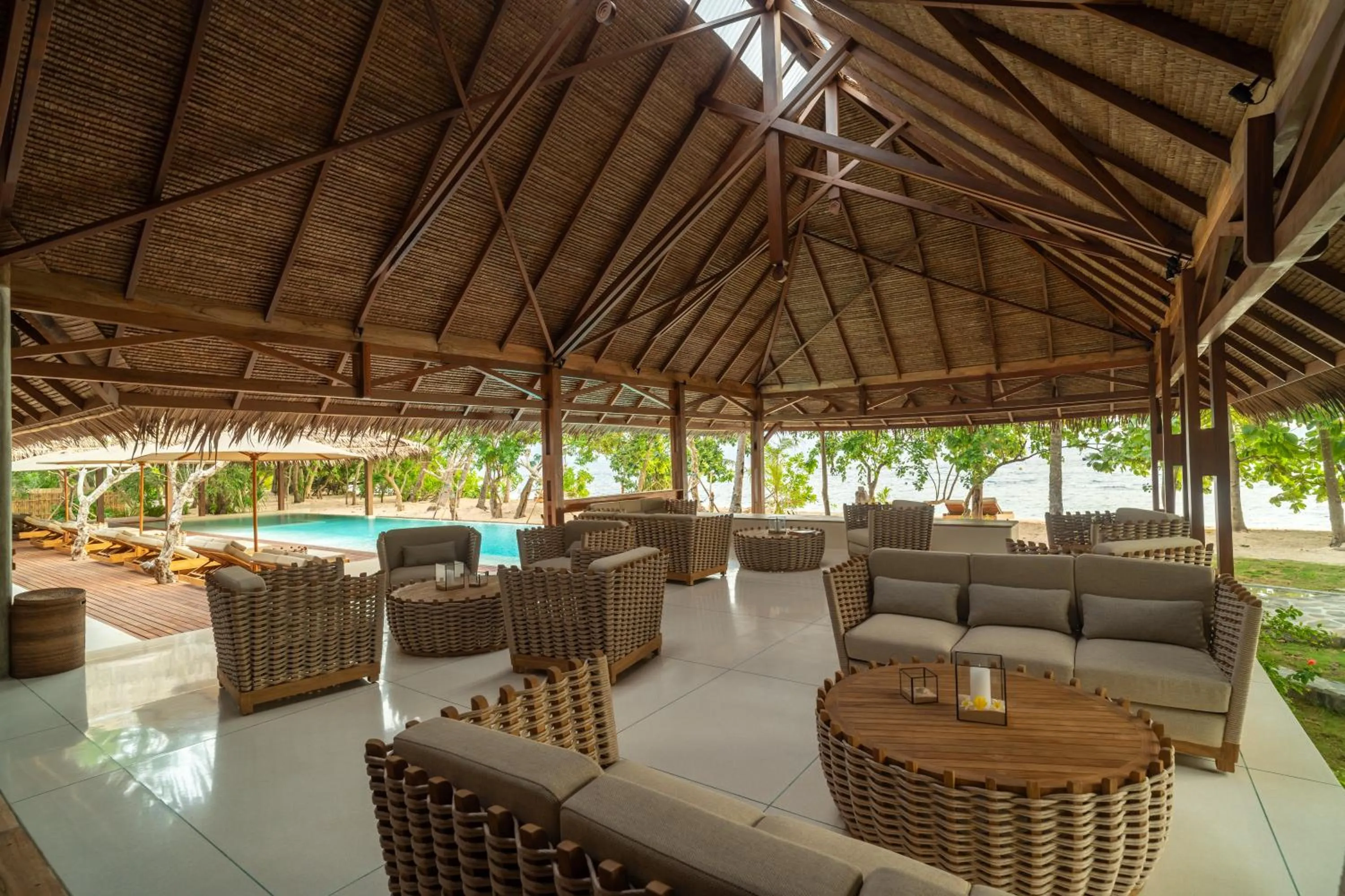 Lounge or bar in Coral Eye Boutique Resort and Marine Outpost