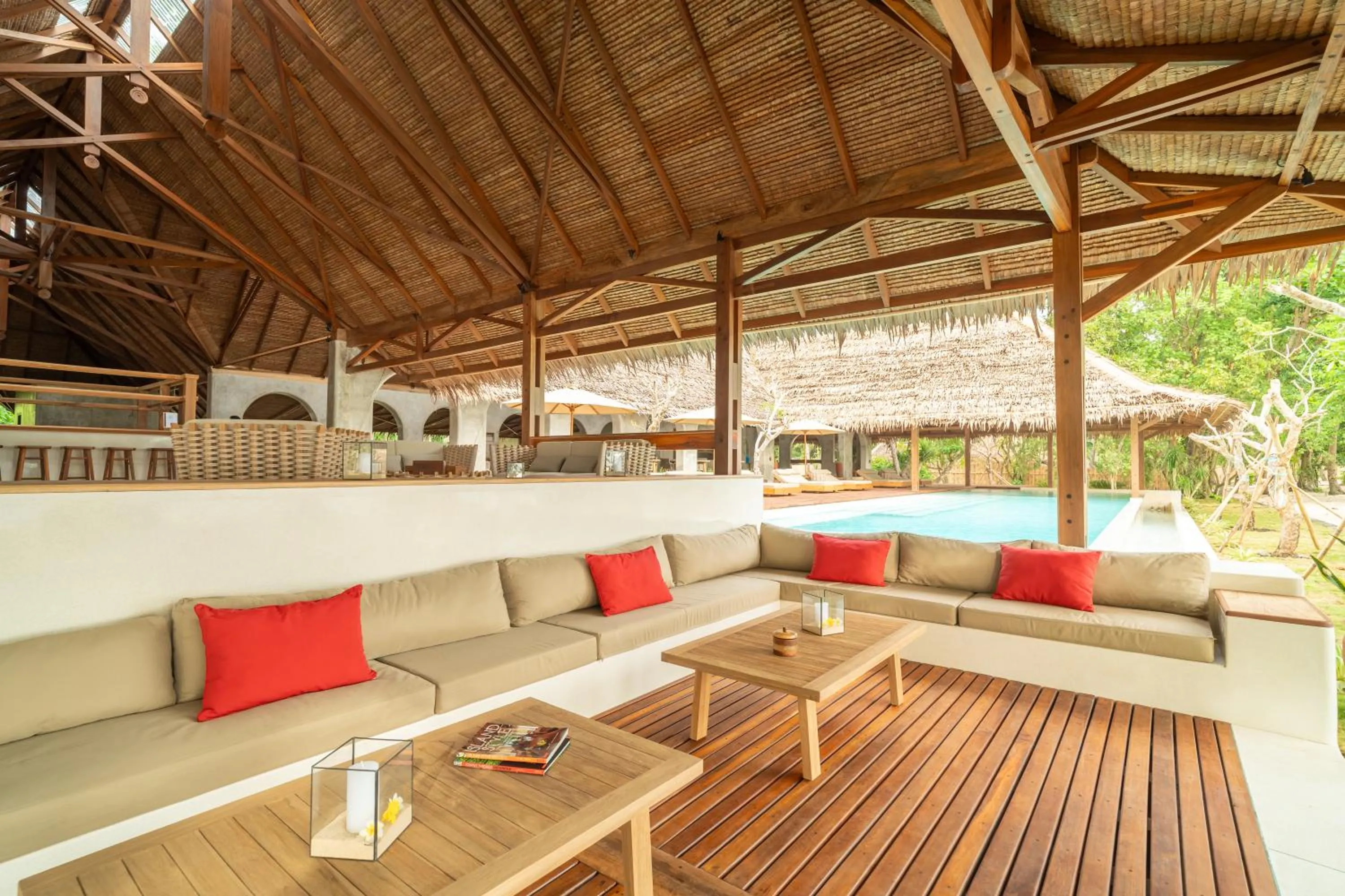 Lounge or bar in Coral Eye Boutique Resort and Marine Outpost