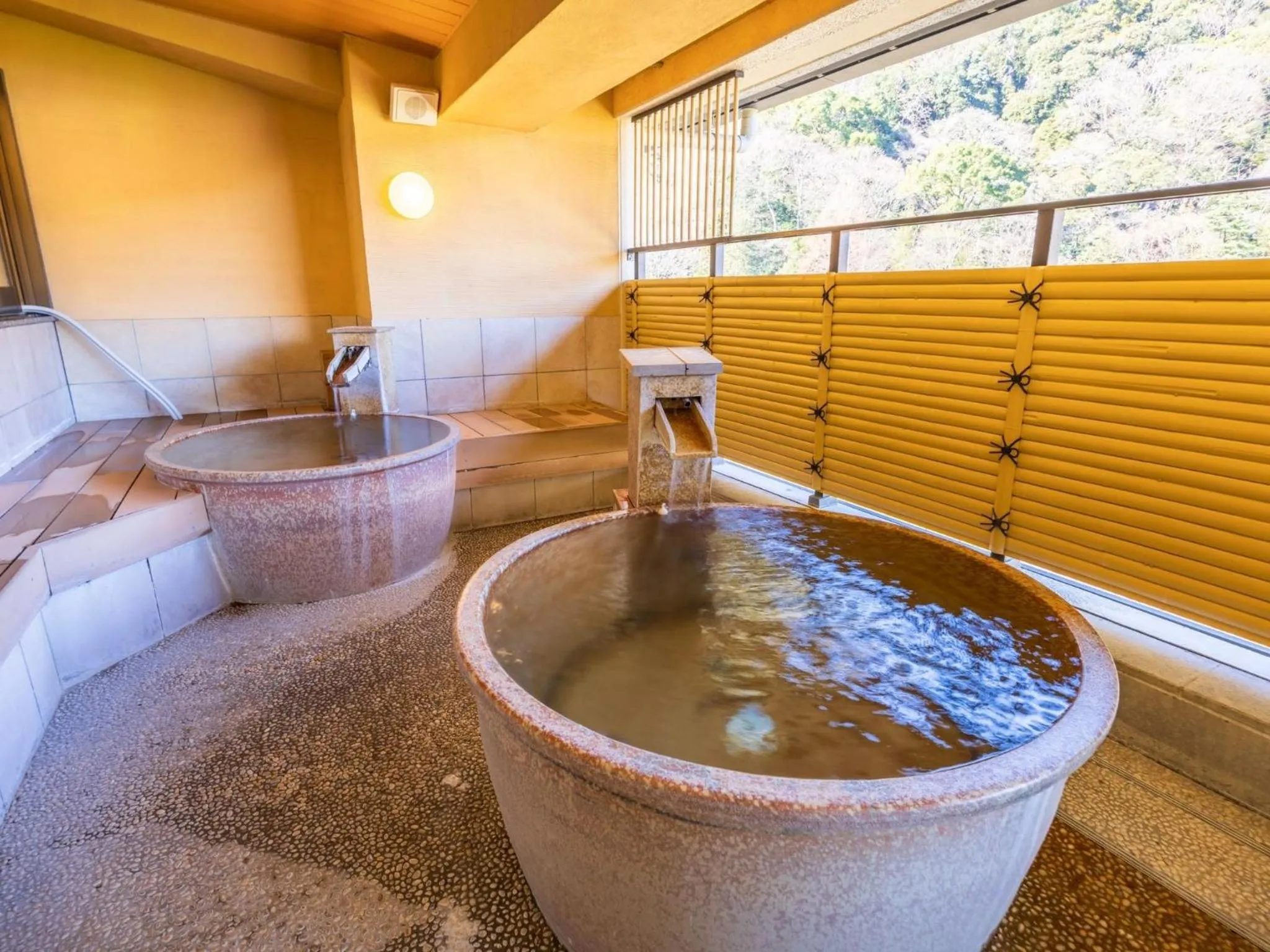 Open Air Bath in Hakoneji Kaiun