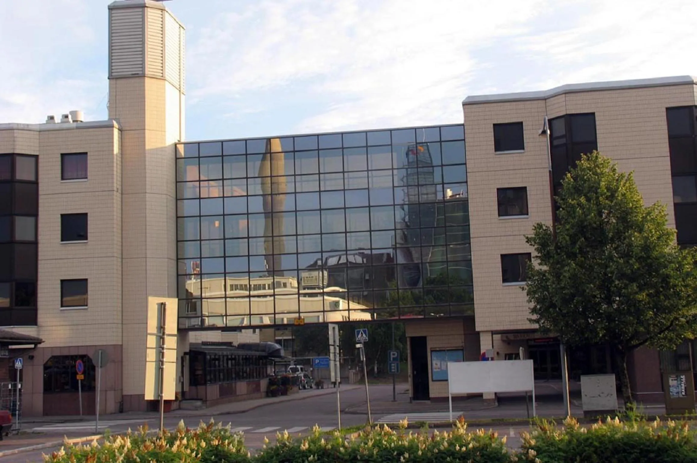Facade/entrance in Hotel Oscar