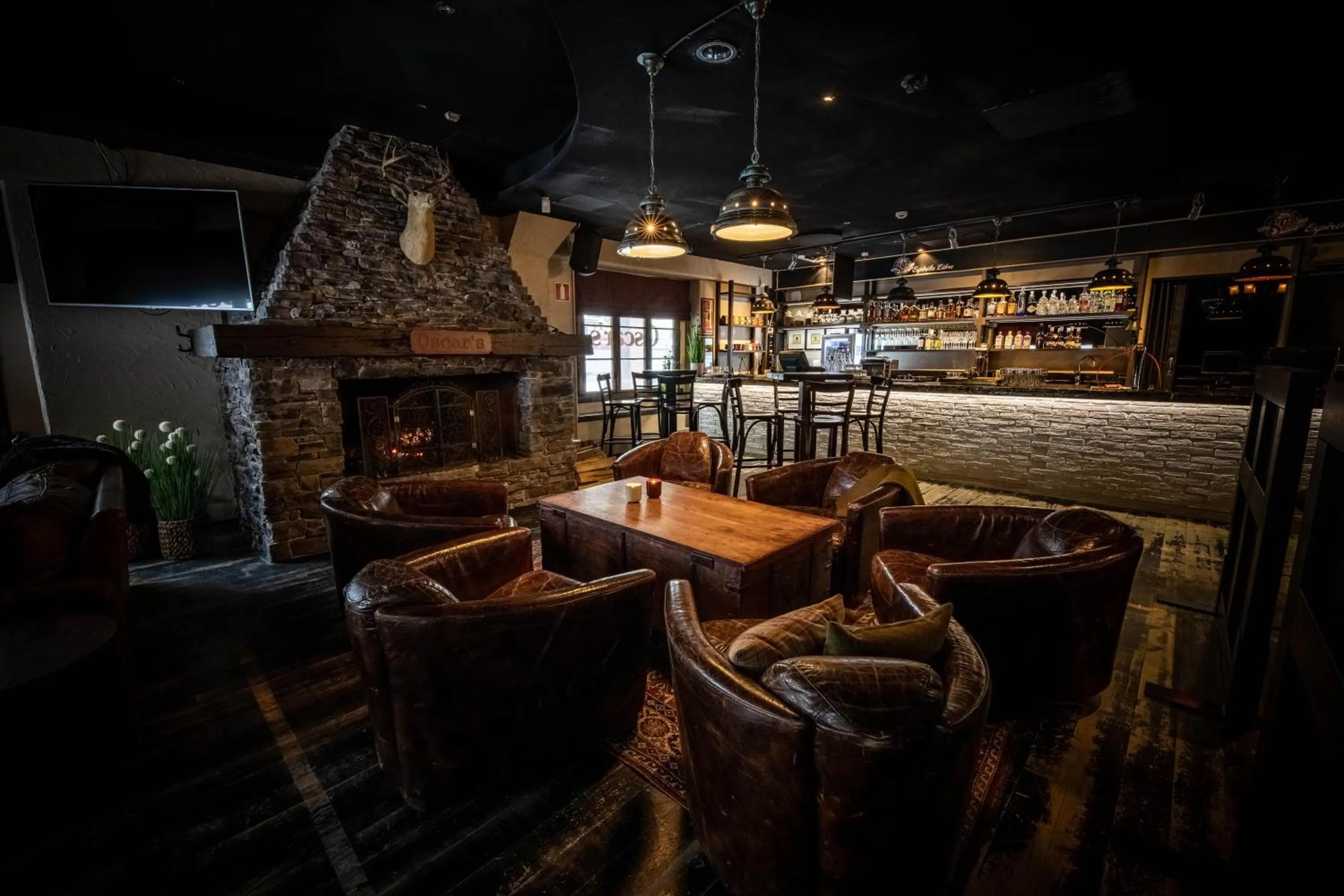 Lounge or bar in Hotel Oscar