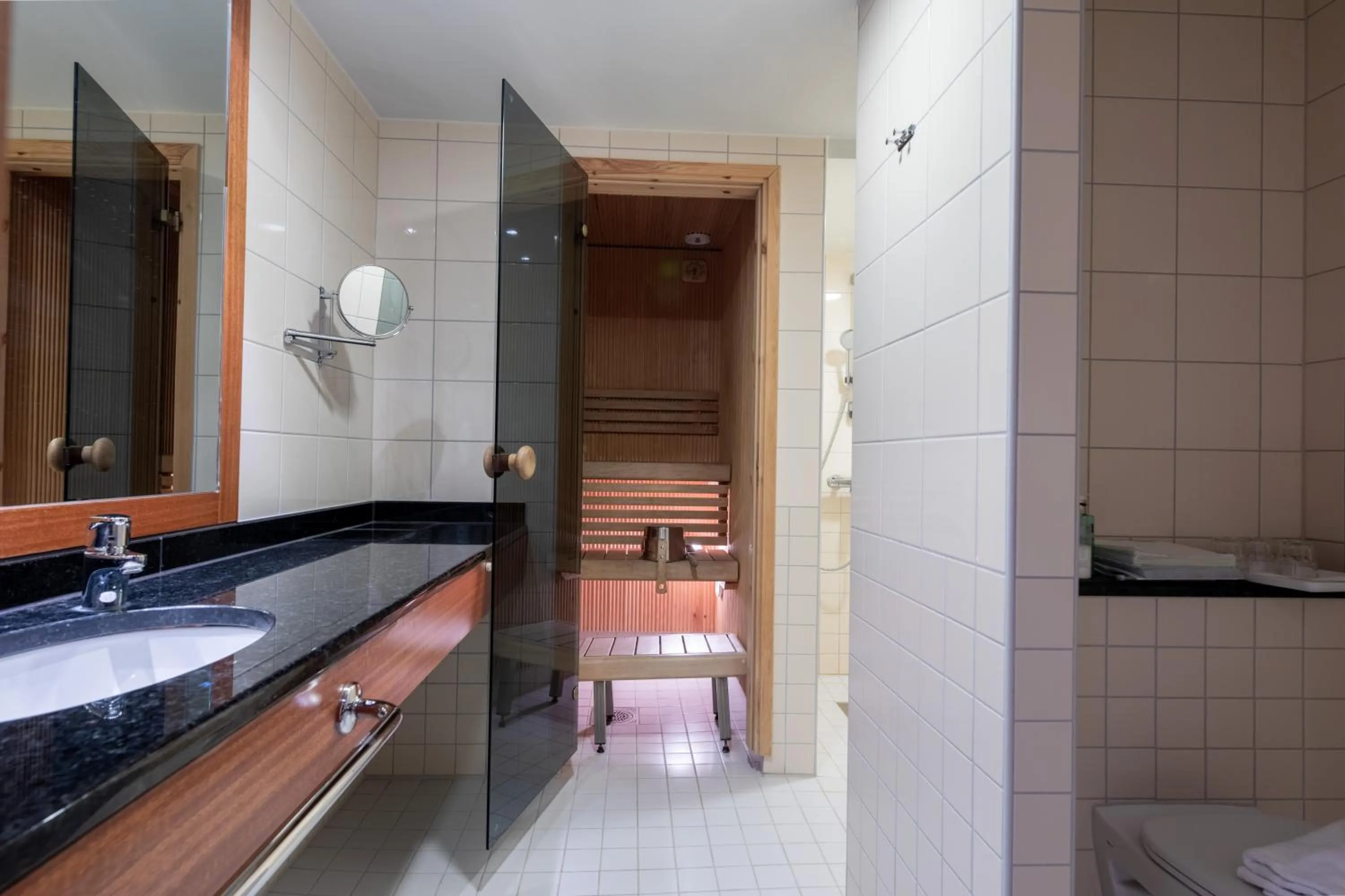 Sauna in Hotel Oscar