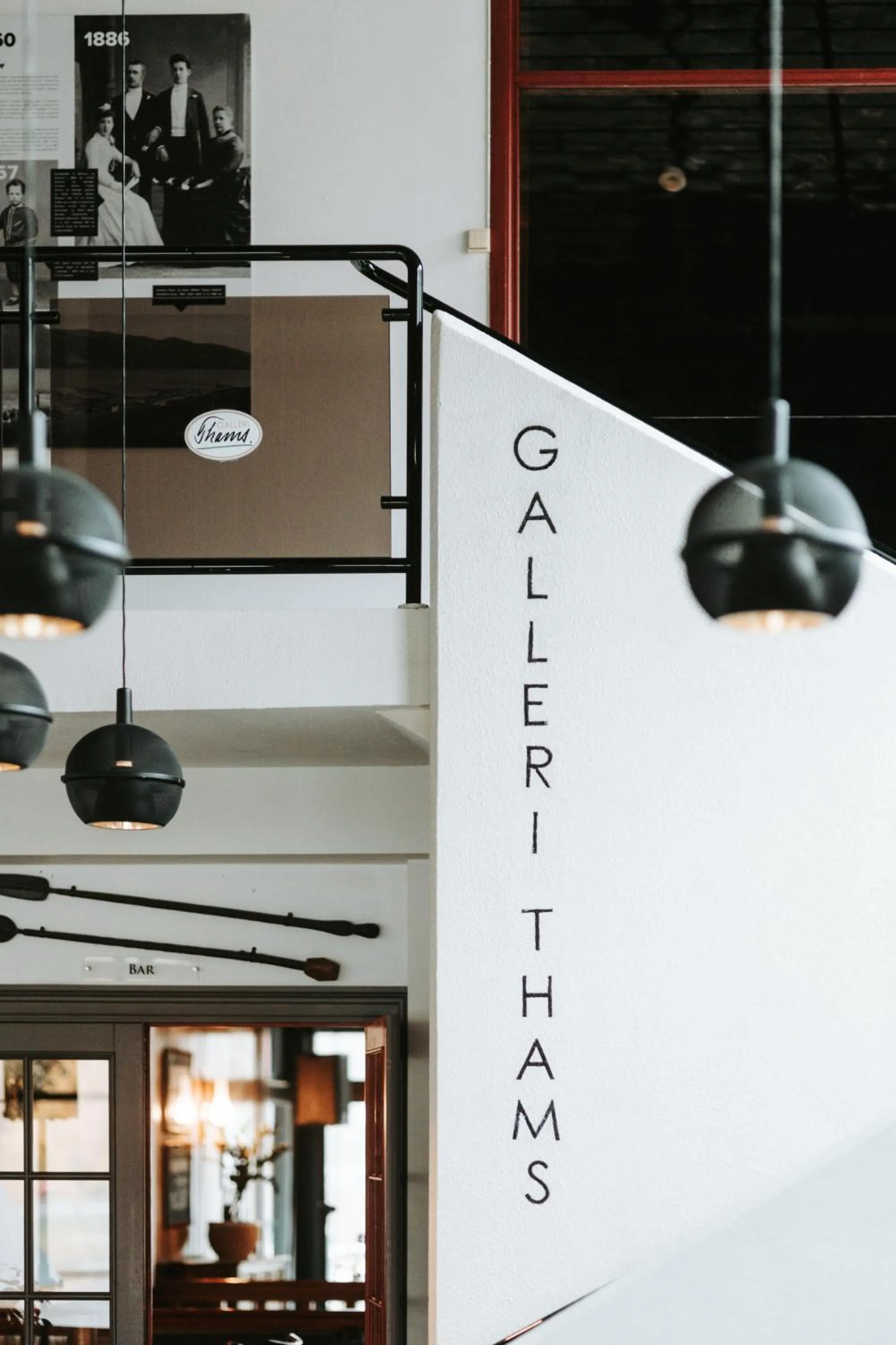 Lobby or reception in Bårdshaug Herregård
