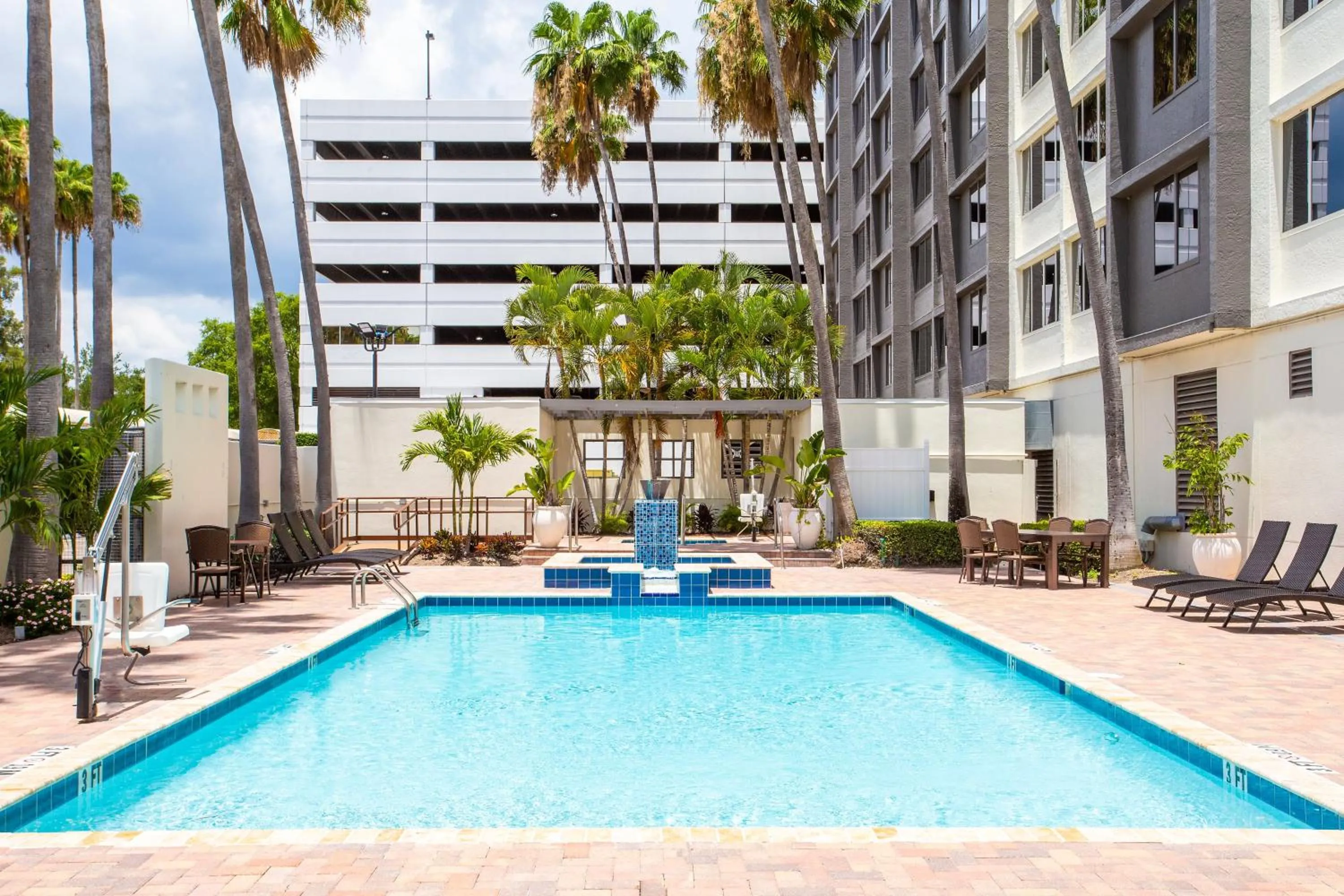 Swimming pool in Holiday Inn Tampa Westshore - Airport Area by IHG