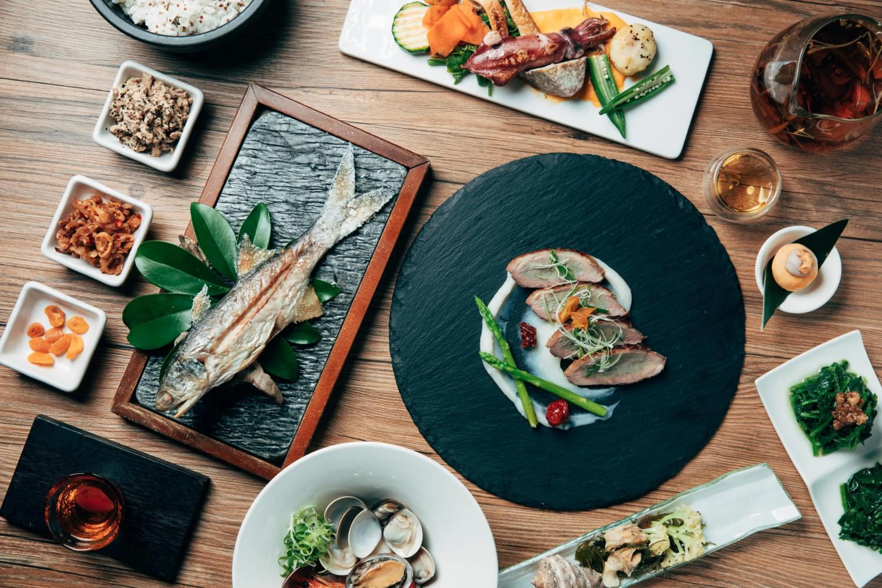 Food in Adagio JinGuaShi