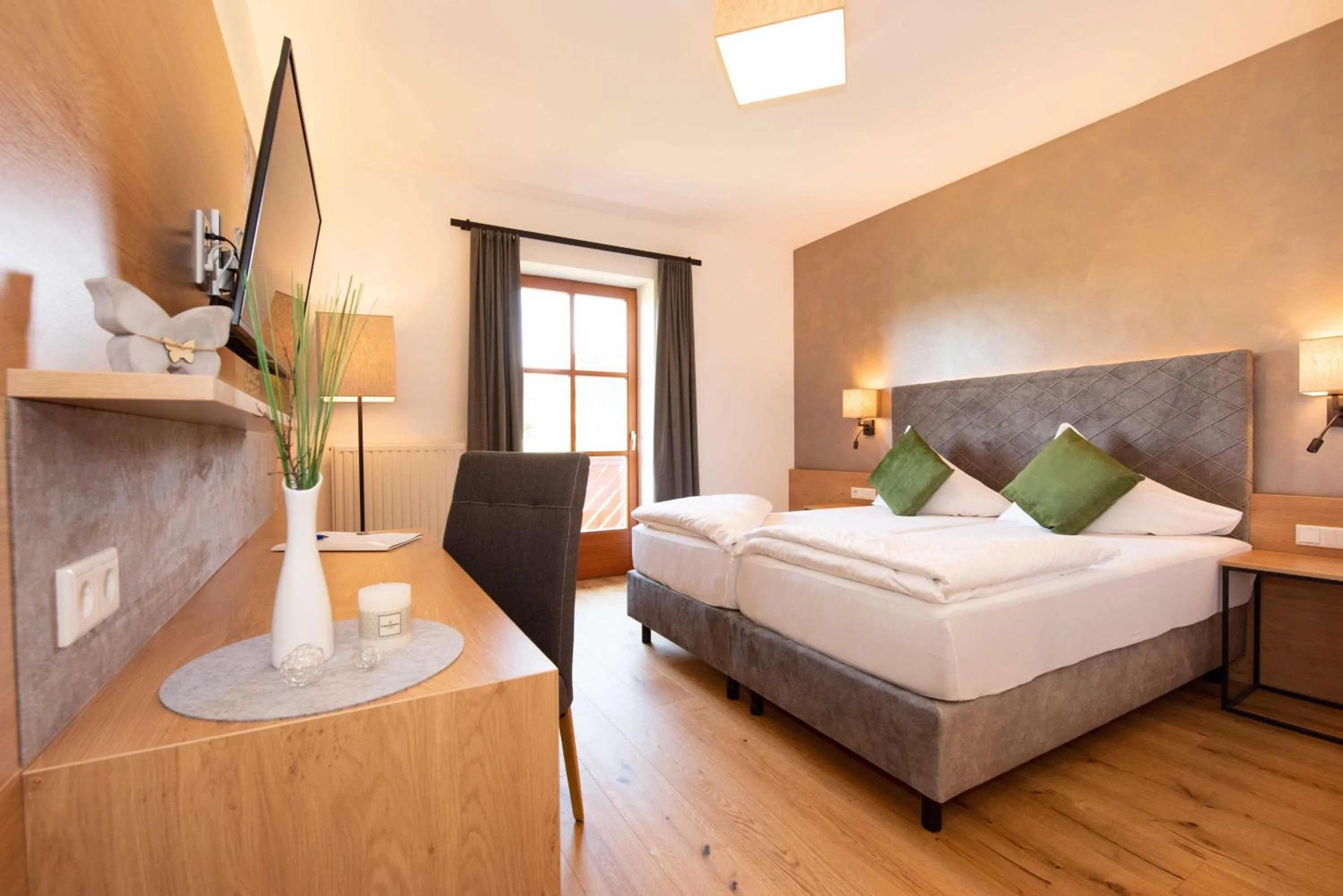 Double Room with Balcony - single occupancy in Hotel-Restaurant Gruber