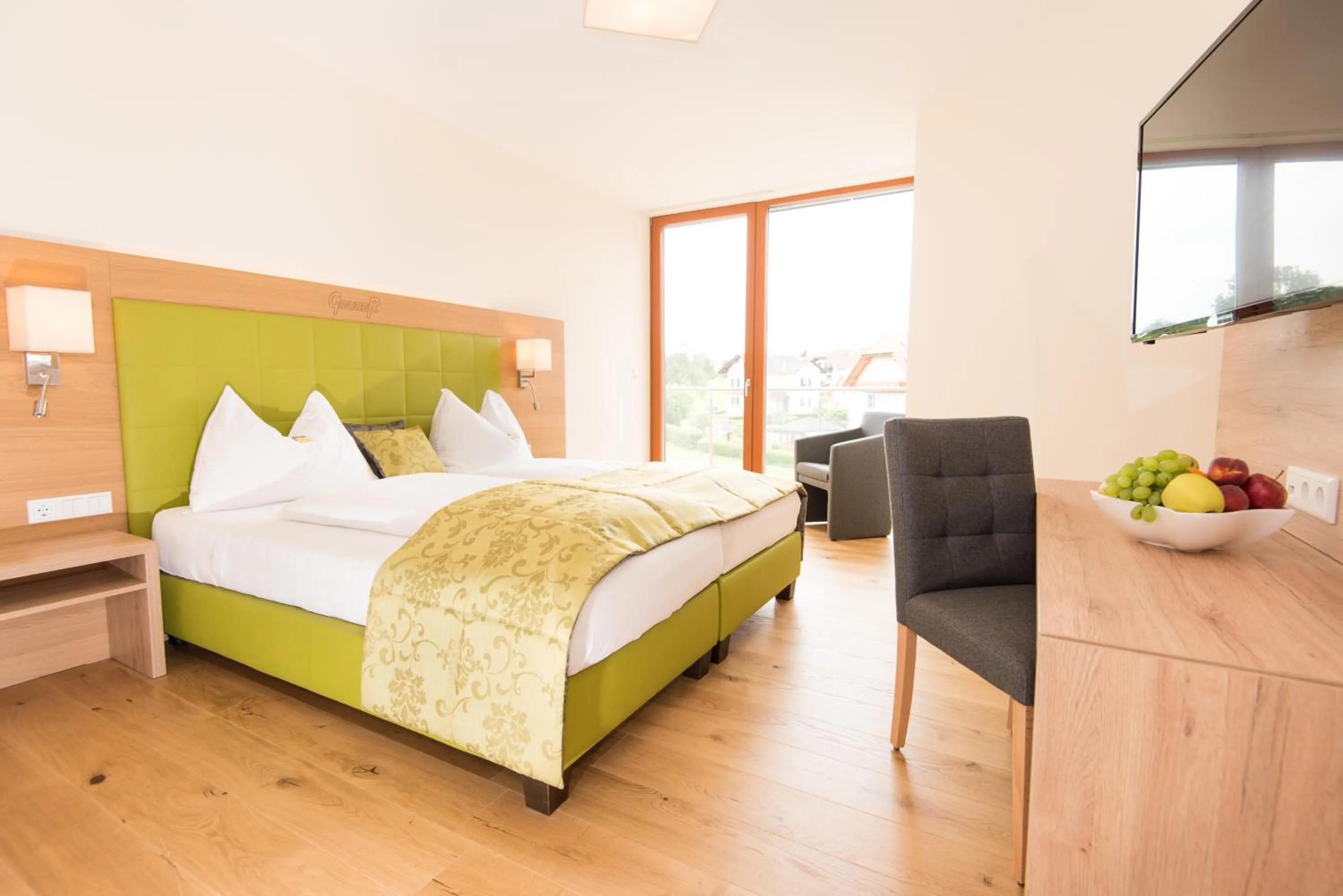 Deluxe Double Room with Balcony - single occupancy in Hotel-Restaurant Gruber