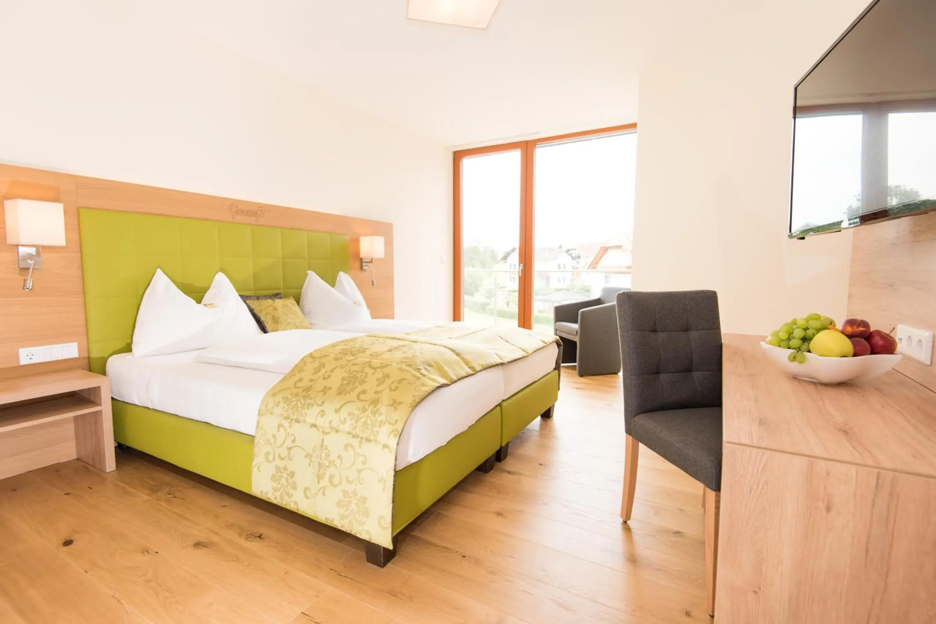 Deluxe Double Room with Balcony - single occupancy in Hotel-Restaurant Gruber Deluxe Double Room with Balcony - single occupancy in Hotel-Restaurant Gruber