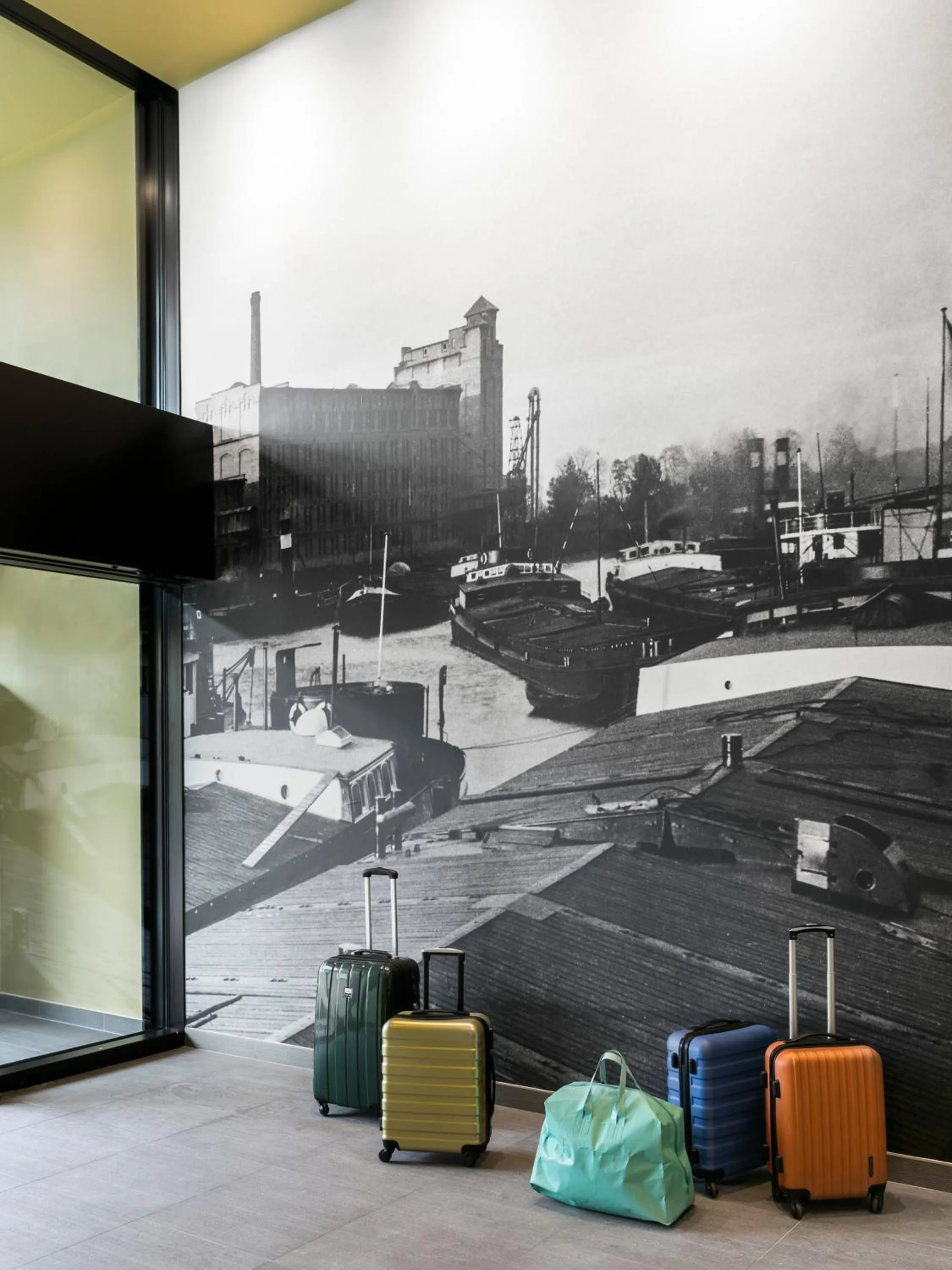 Lobby or reception in OKKO Hotels Strasbourg Centre