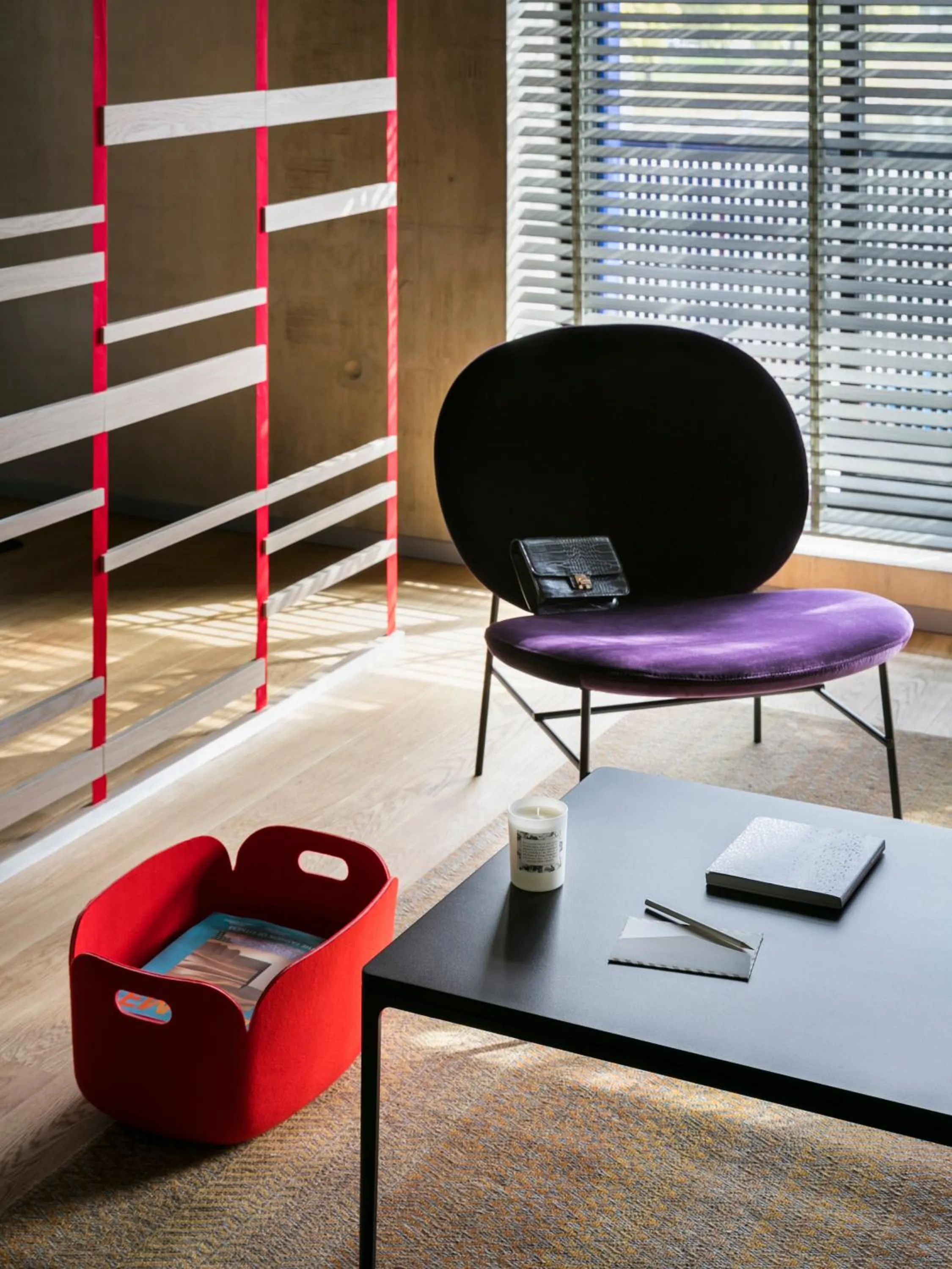 Living room in OKKO Hotels Strasbourg Centre