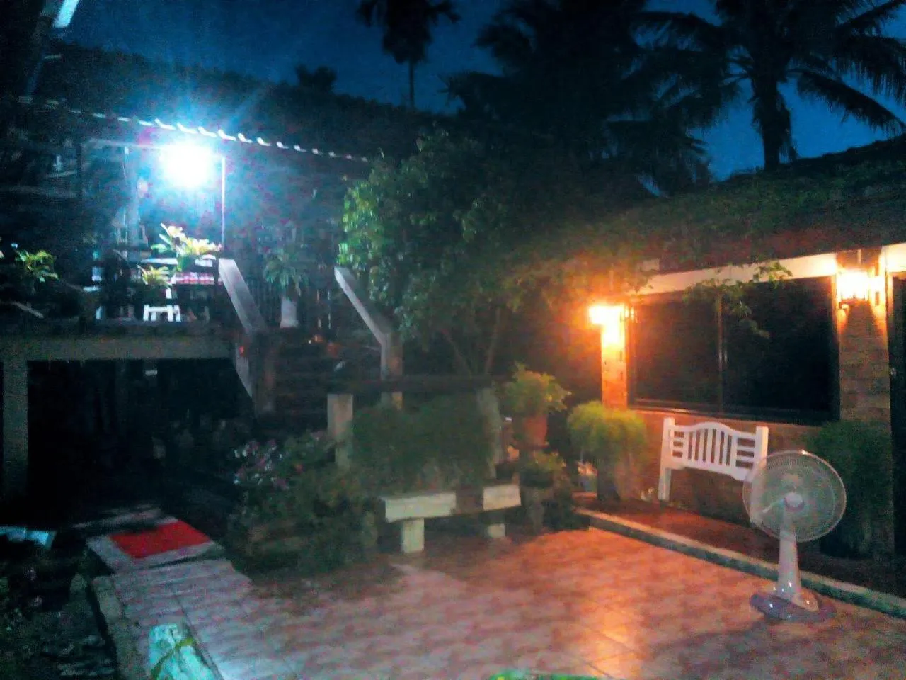 Decorative detail in Oui Kaew Homestay