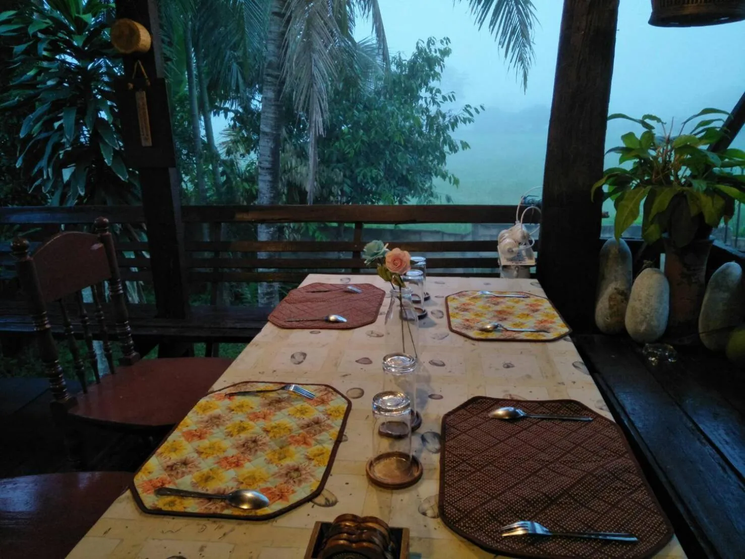 Restaurant/places to eat in Oui Kaew Homestay