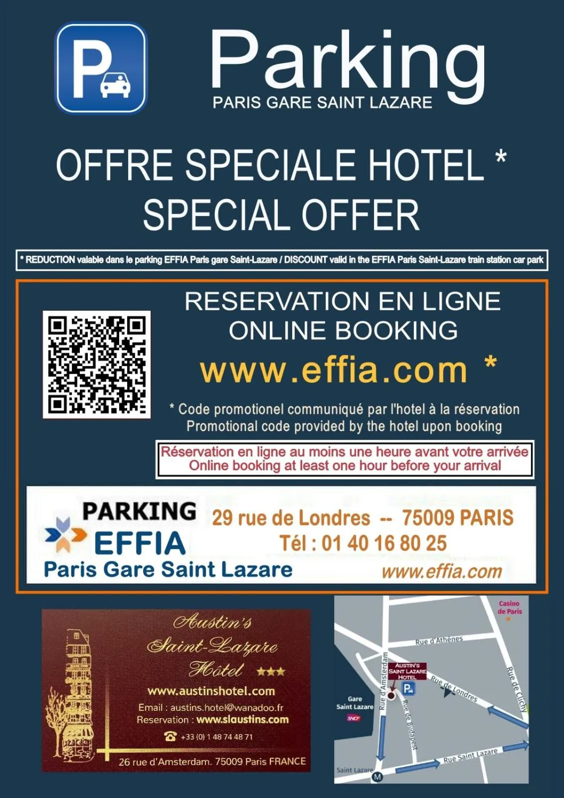 Parking in Austin's Saint Lazare Hotel