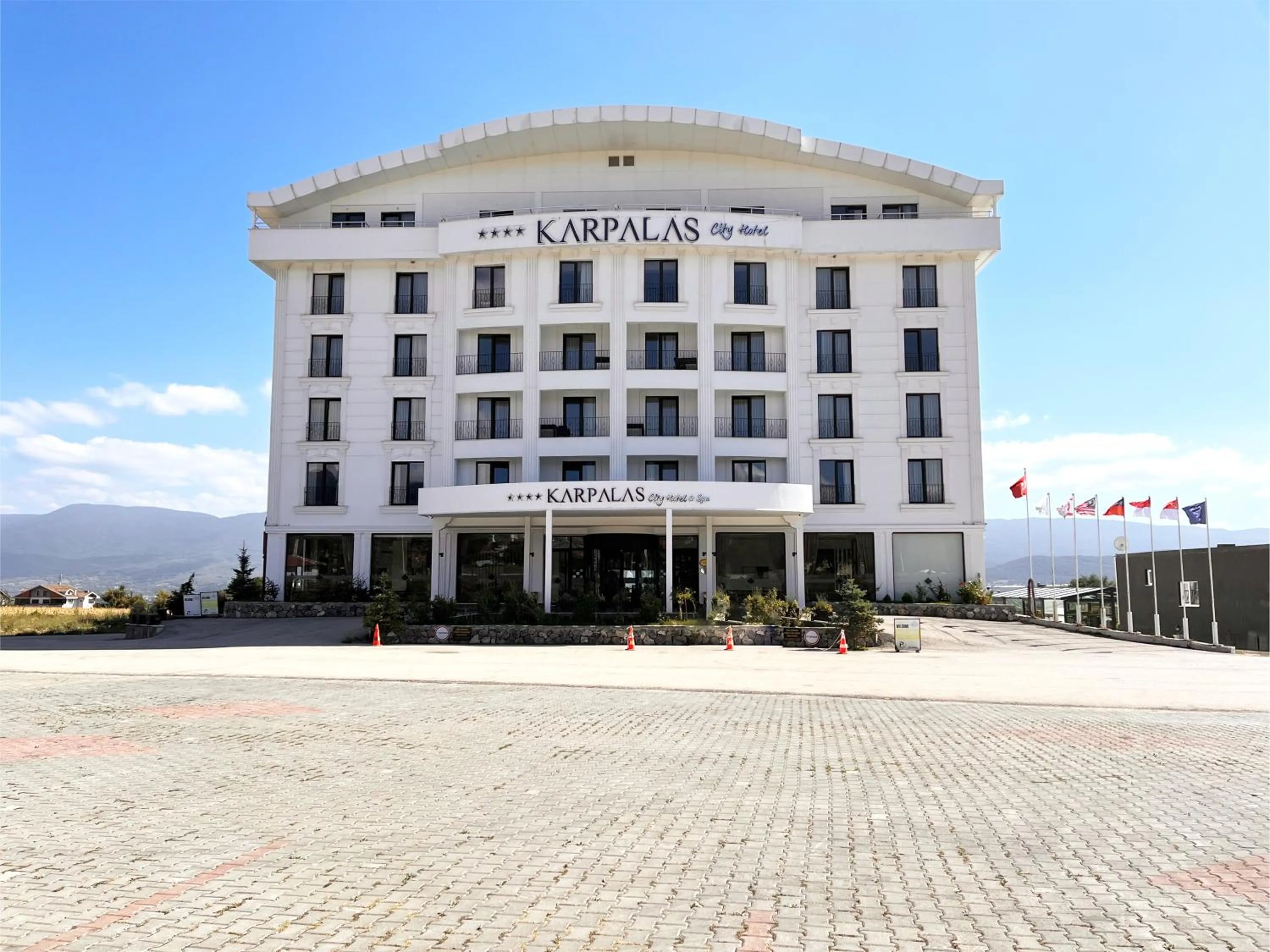 Property building in Karpalas City Hotel & Spa