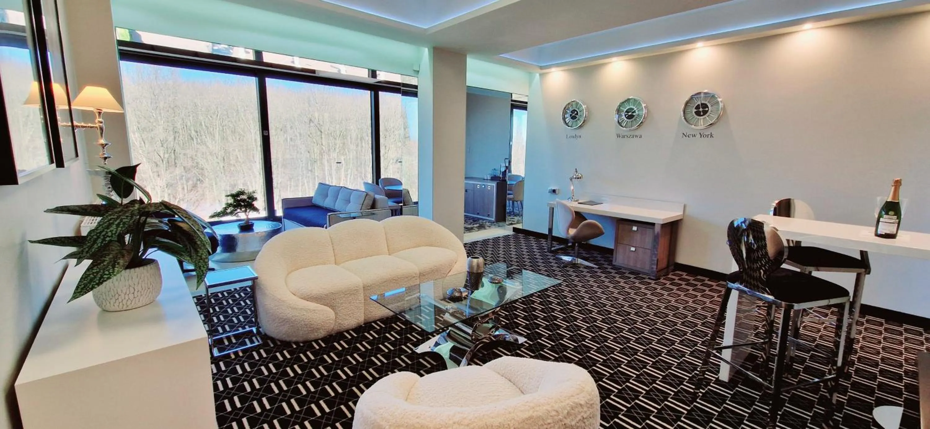 Living room in Hotel Atelia