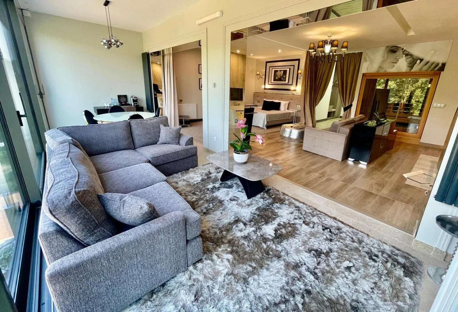 Living room in Hotel Atelia