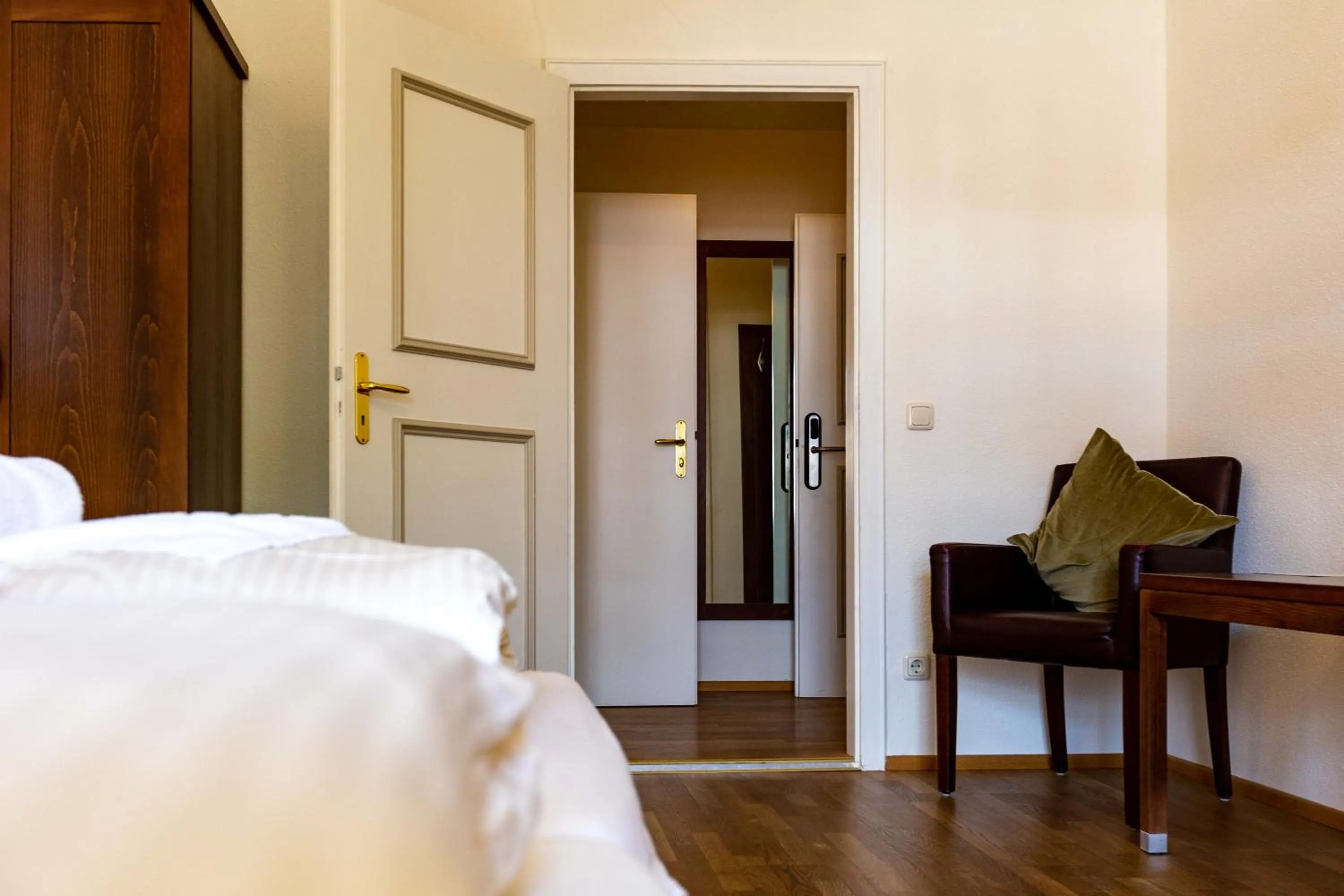 Bed in Hotel Schyrenhof