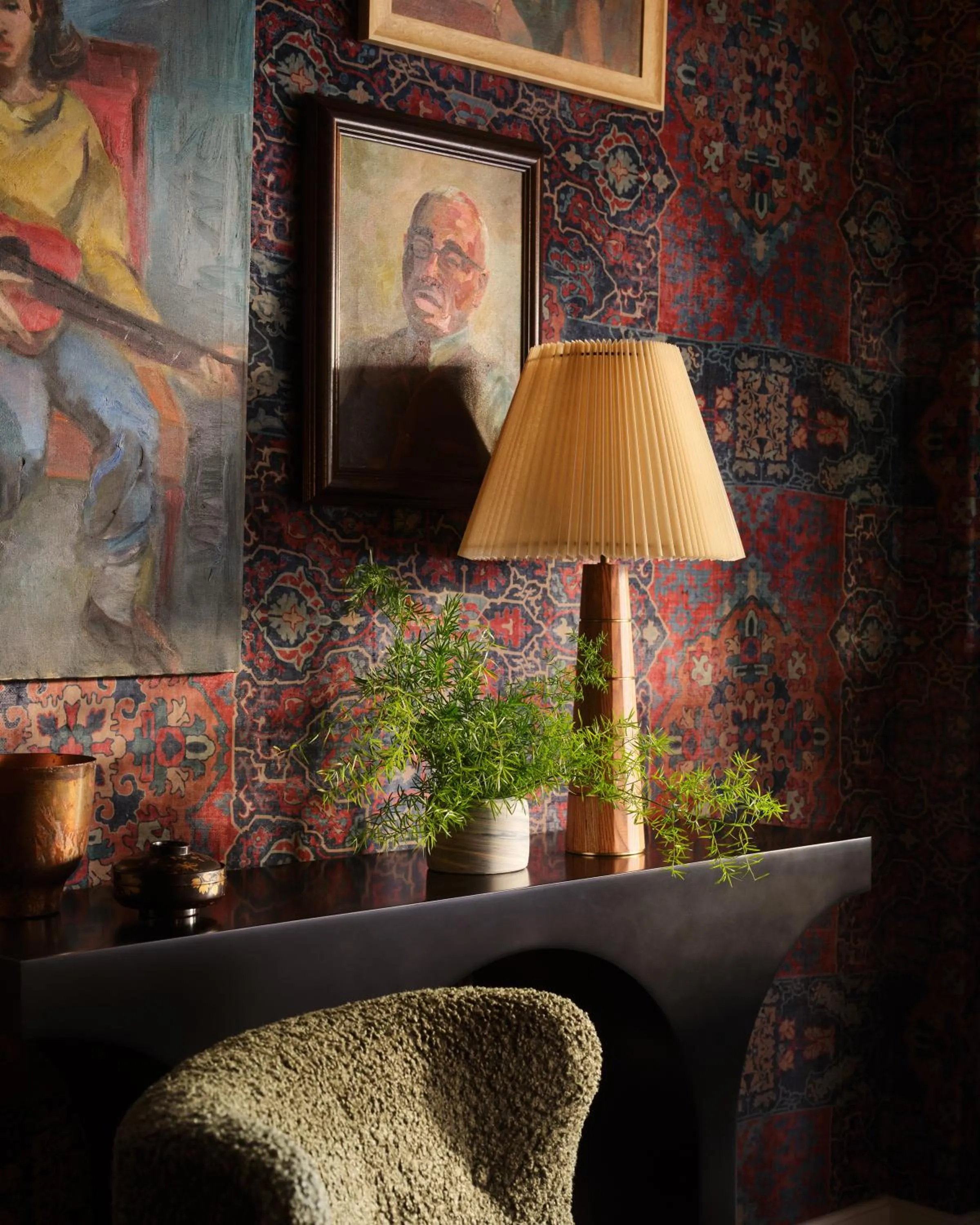 Decorative detail in Graduate by Hilton Berkeley