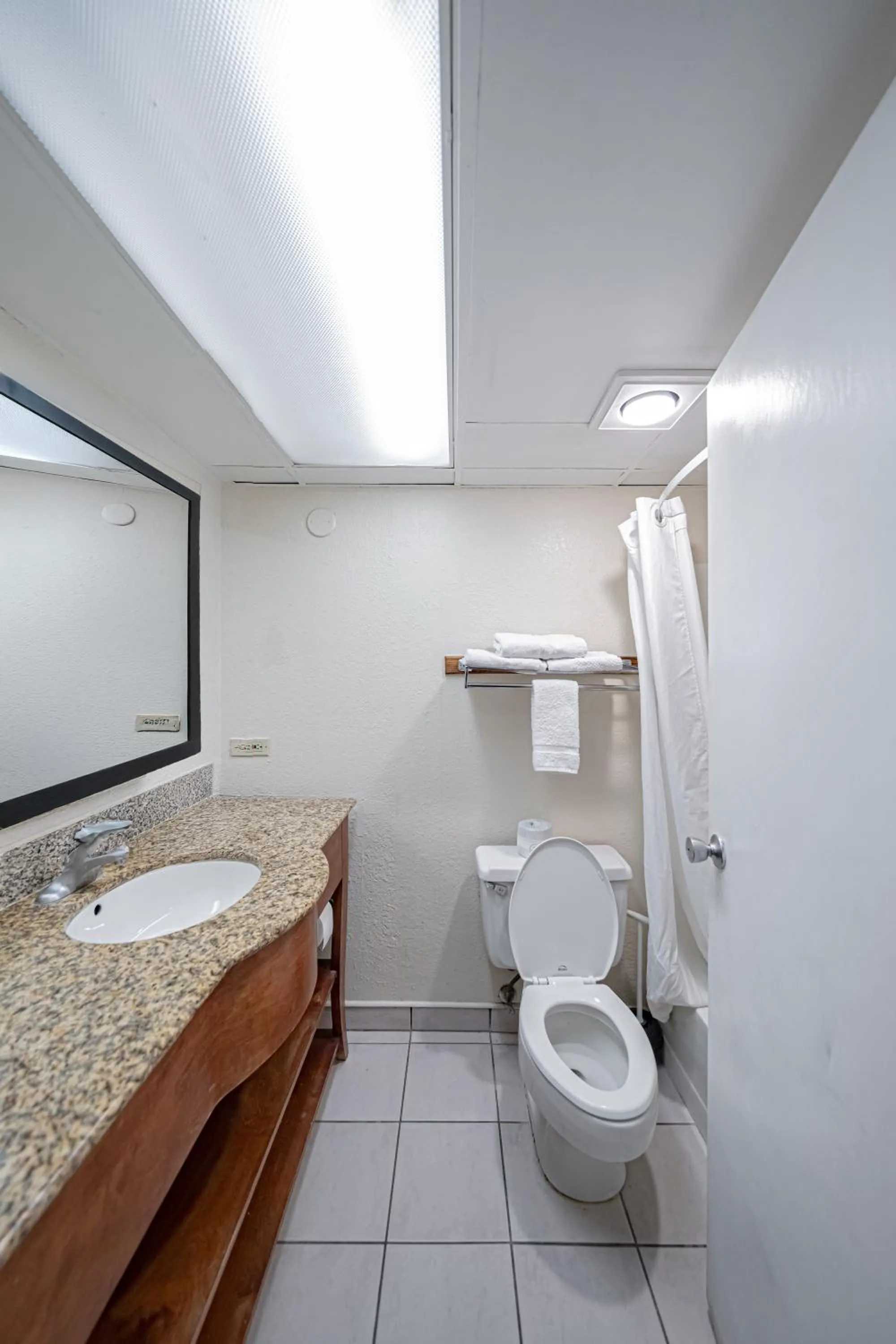 Bathroom in Motel 6 Pocatello ID