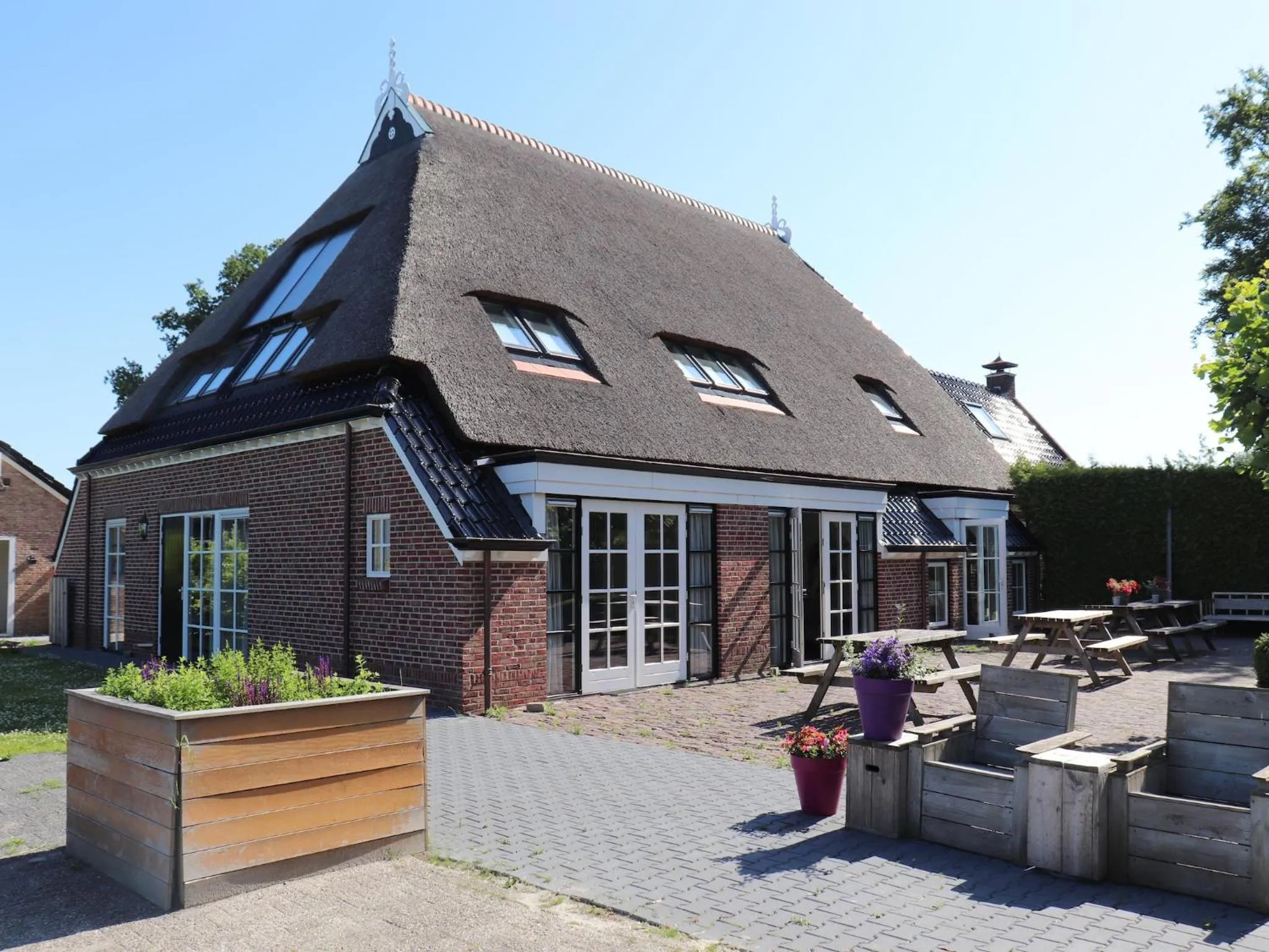 Property building in Spacious Farmhouse with Sauna, hottub
