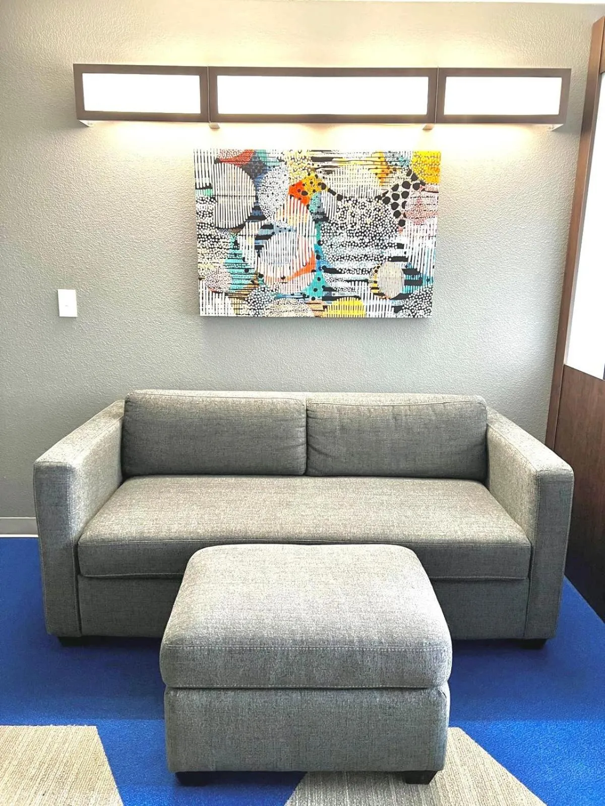 Seating area in Microtel Inn & Suites by Wyndham Austin Airport