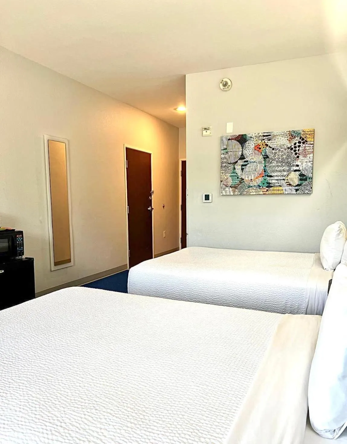 Bedroom, Bed in Microtel Inn & Suites by Wyndham Austin Airport
