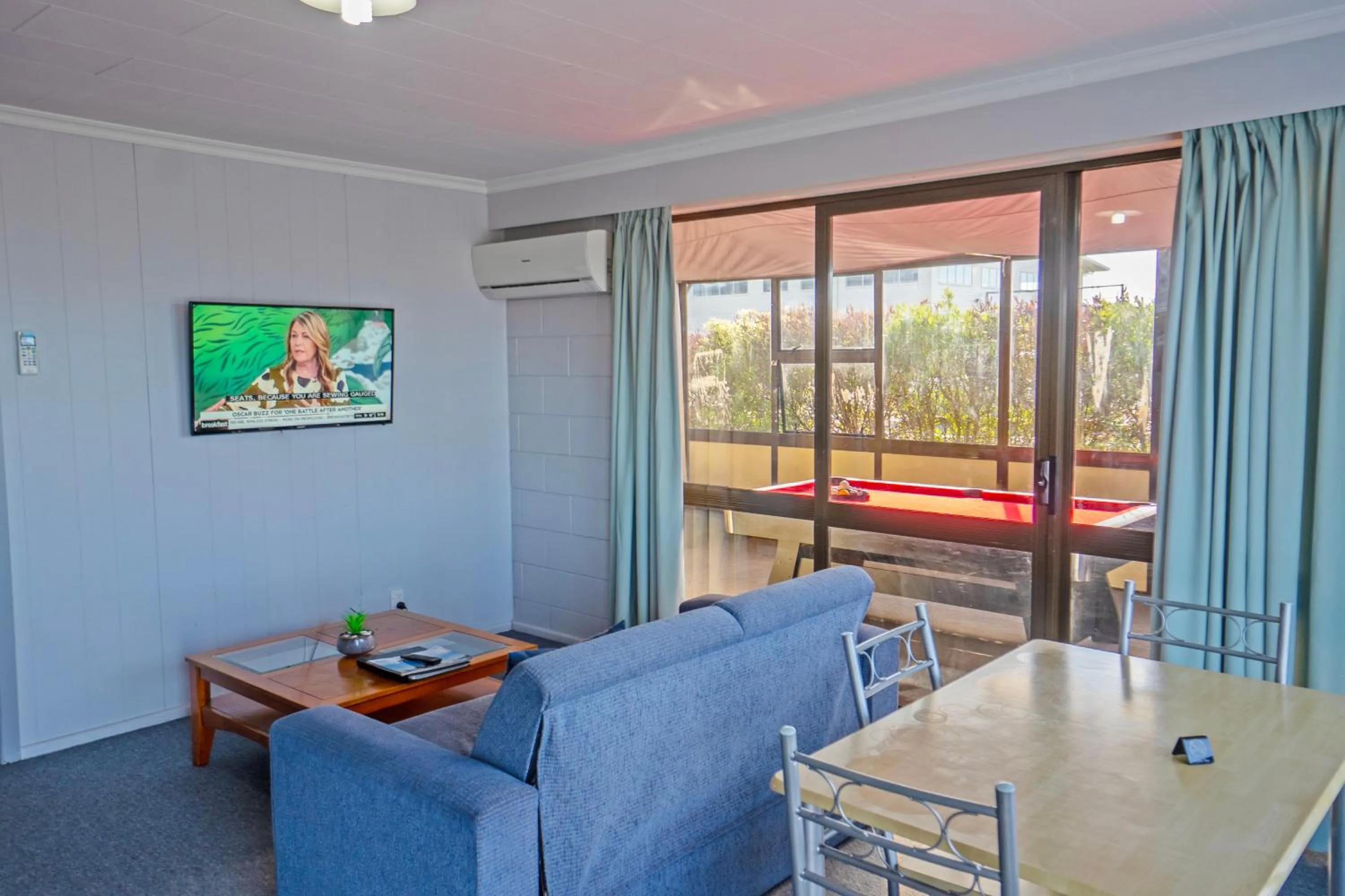 Living room in Kaikoura Motor Inn