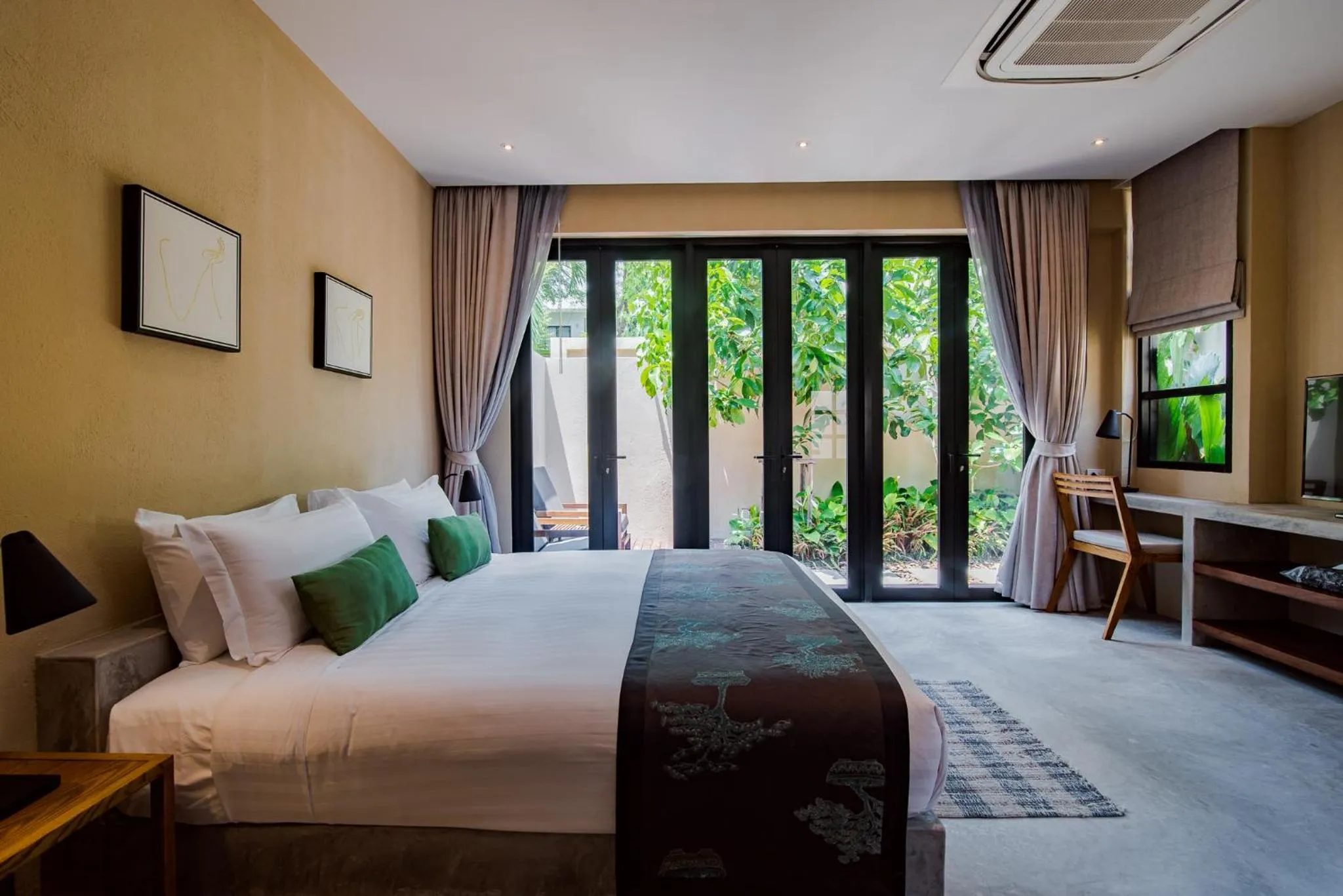 Bed in Anantasila Beach Resort Hua Hin