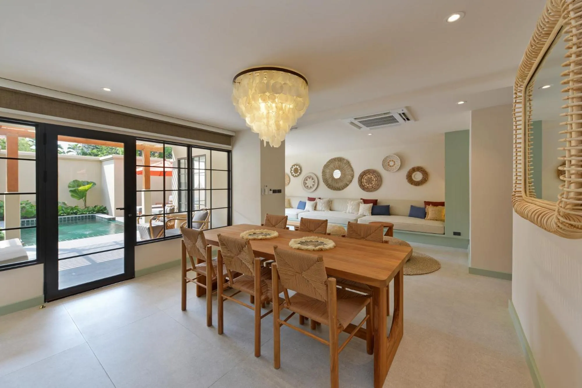 Living room in Anantasila Beach Resort Hua Hin