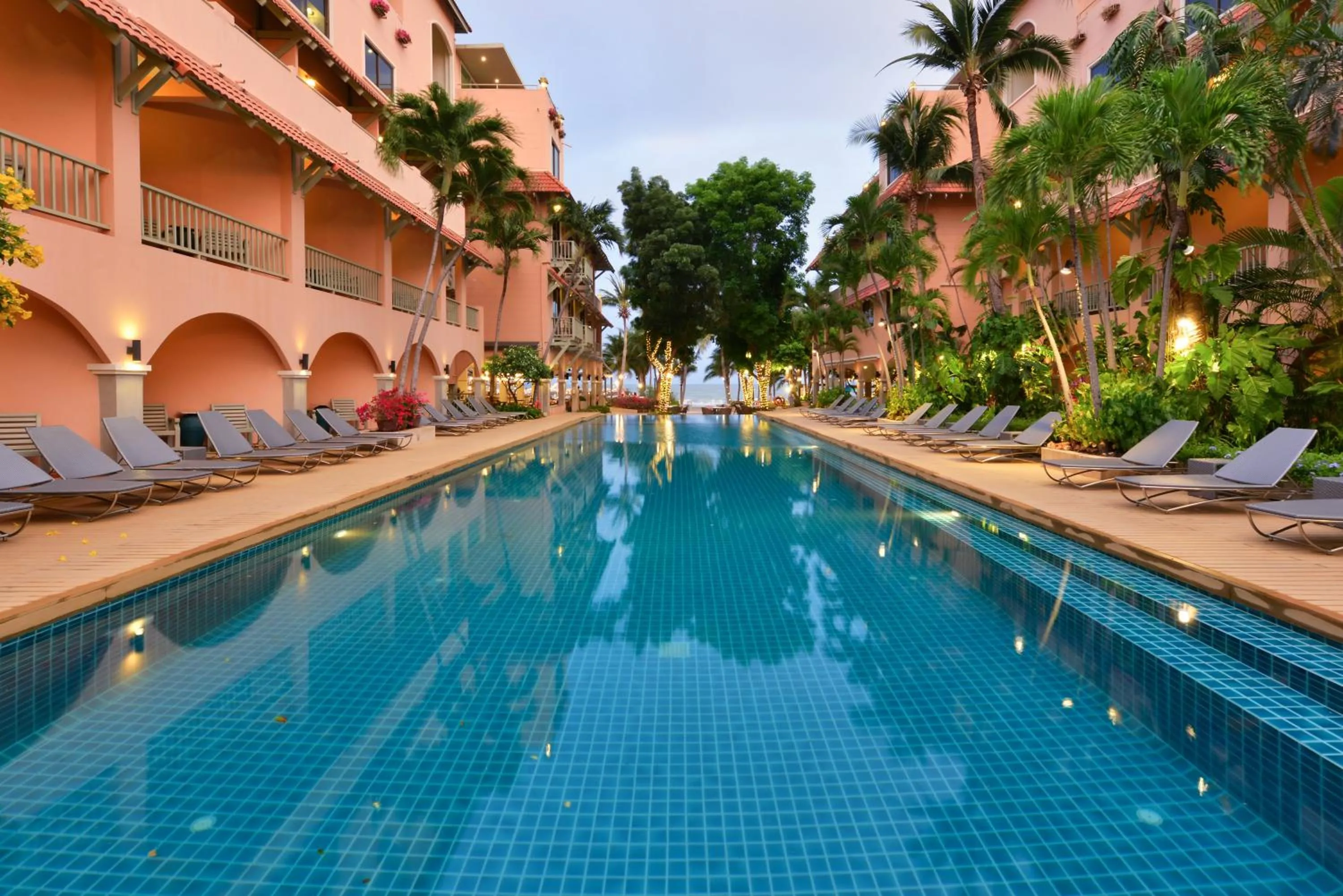 Swimming pool in Anantasila Beach Resort Hua Hin