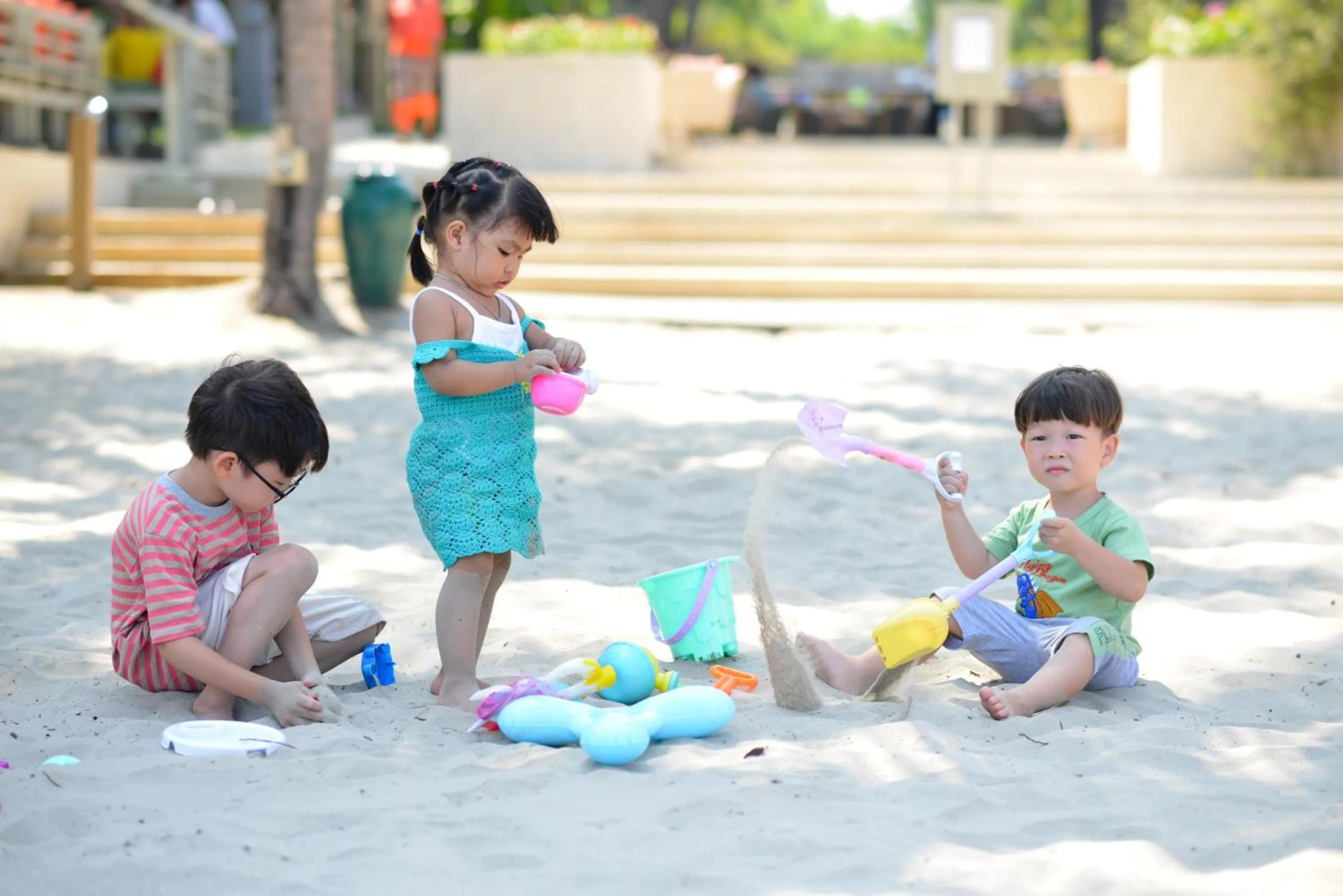 Children play ground in Anantasila Beach Resort Hua Hin