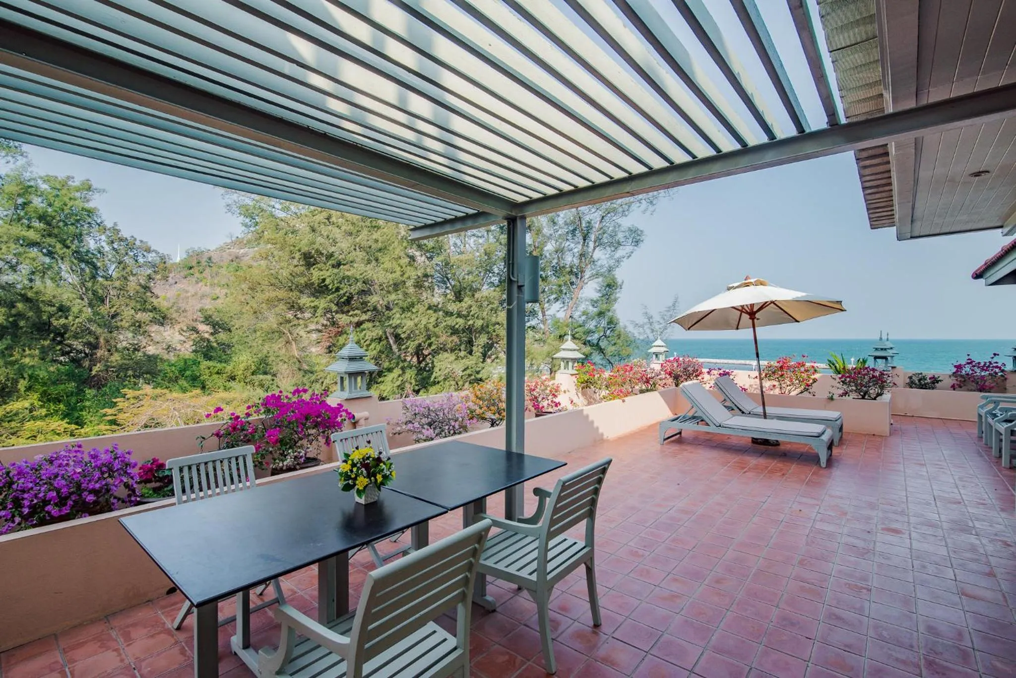 Balcony/Terrace in Anantasila Beach Resort Hua Hin