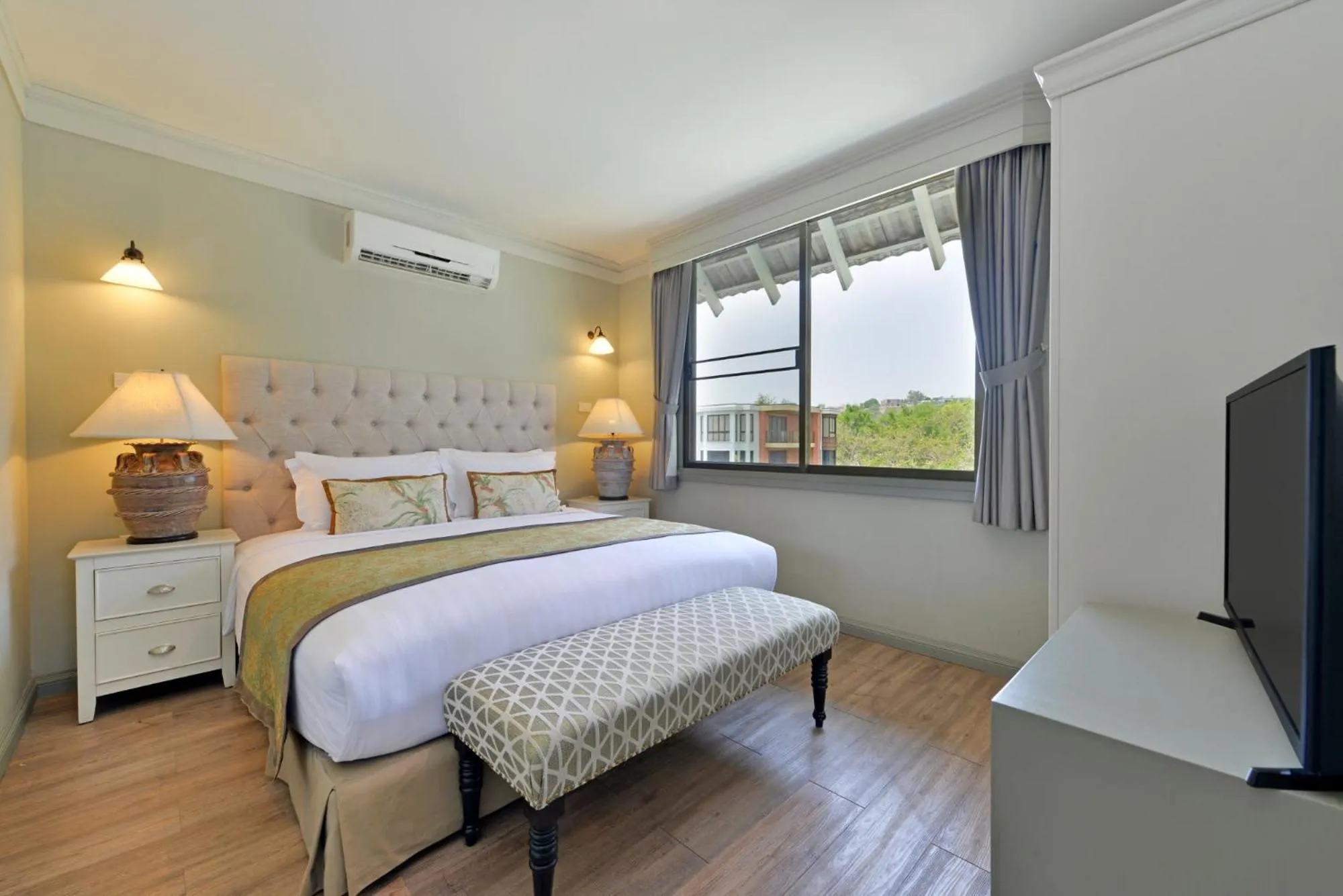 Bed in Anantasila Beach Resort Hua Hin