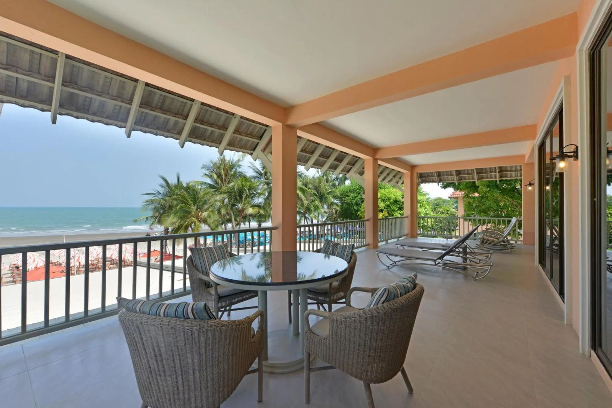 Balcony/Terrace in Anantasila Beach Resort Hua Hin