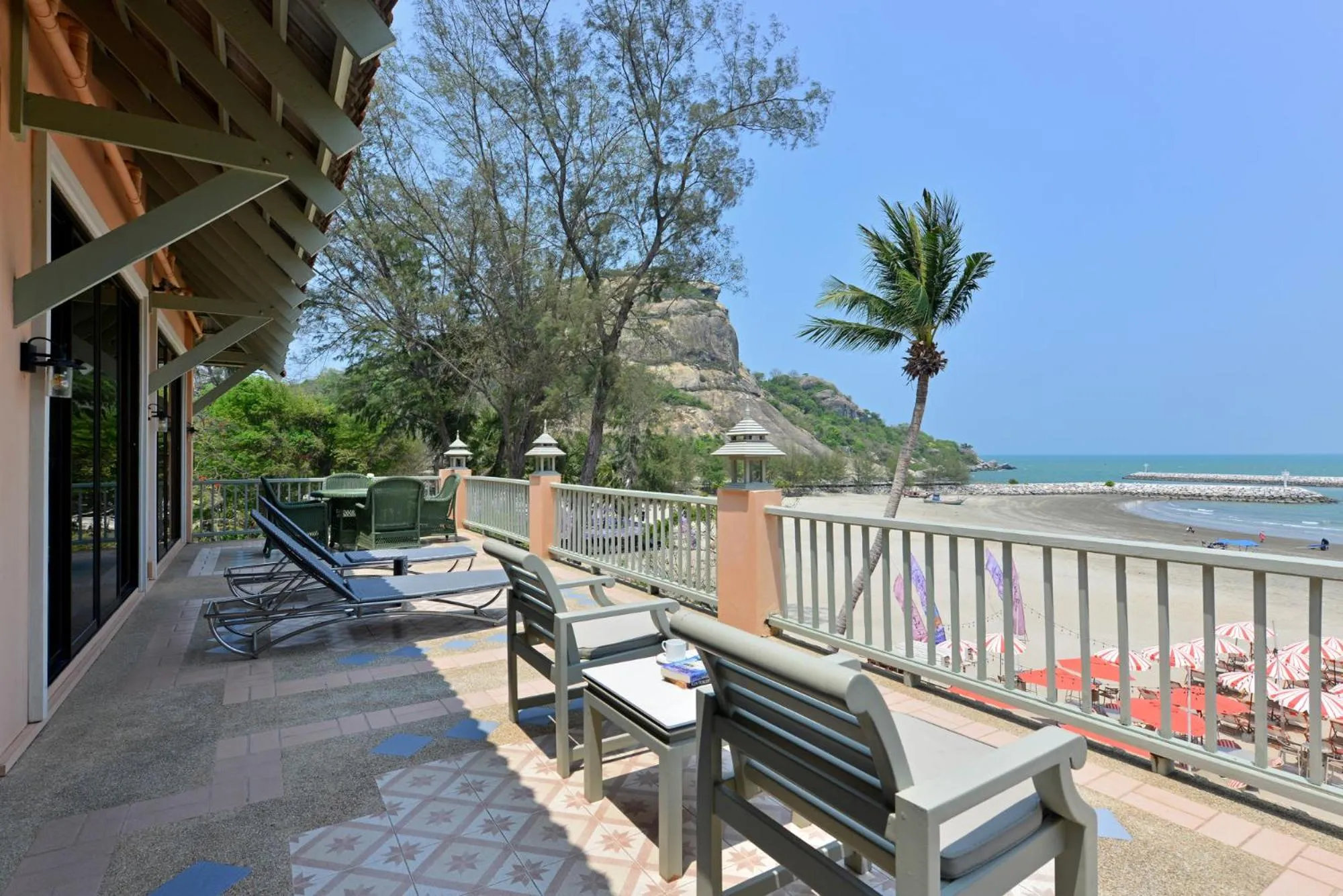 Balcony/Terrace in Anantasila Beach Resort Hua Hin