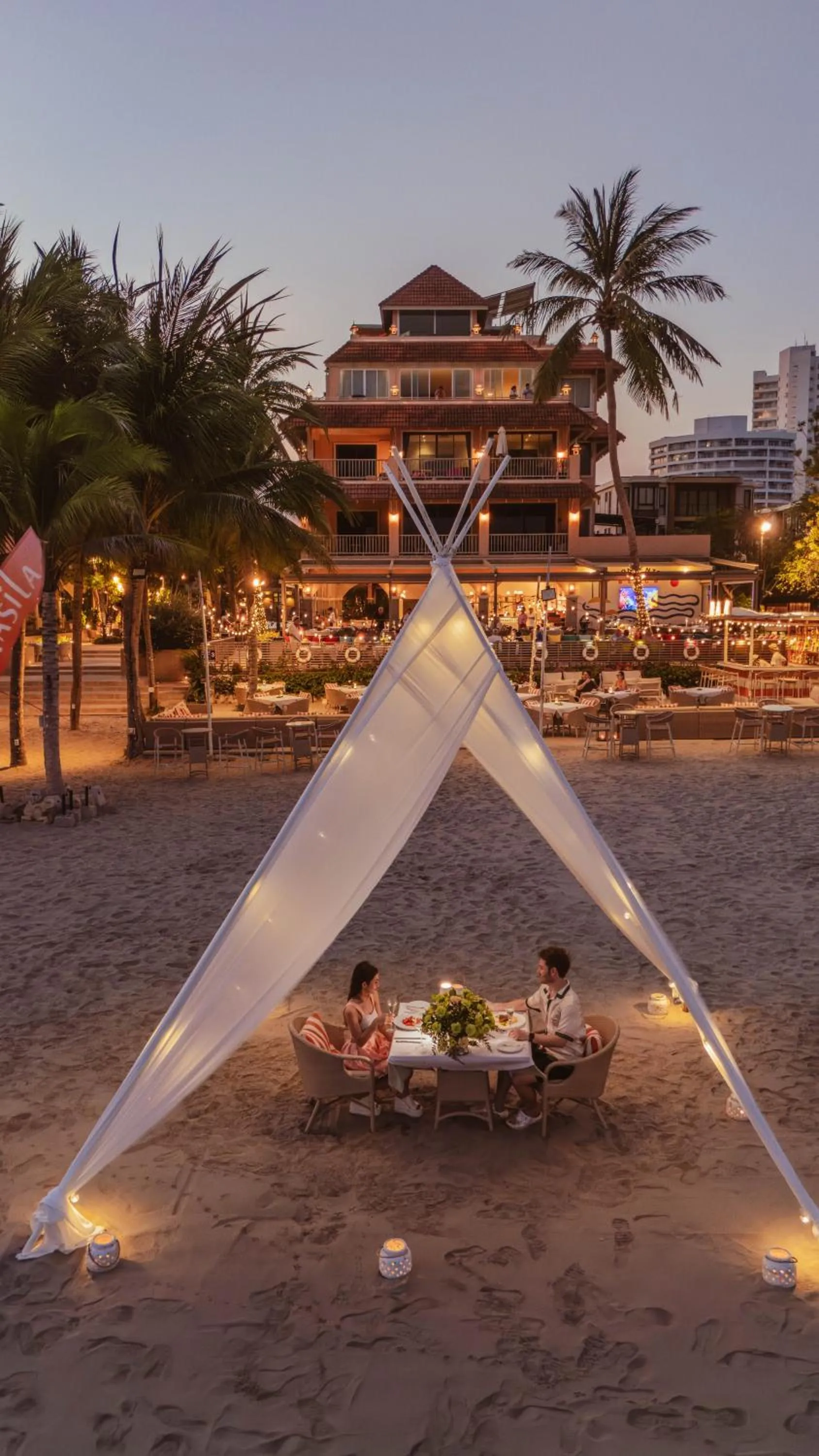 Restaurant/places to eat in Anantasila Beach Resort Hua Hin