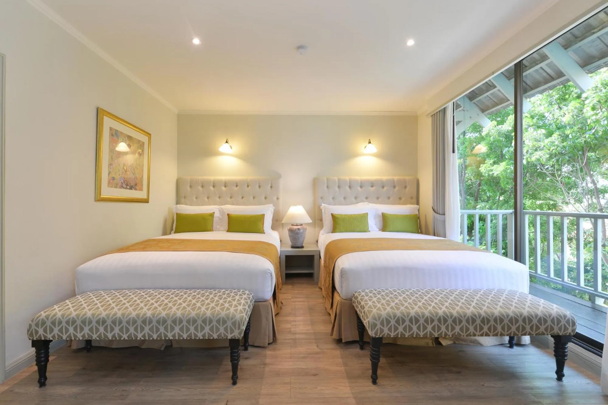 Bed in Anantasila Beach Resort Hua Hin