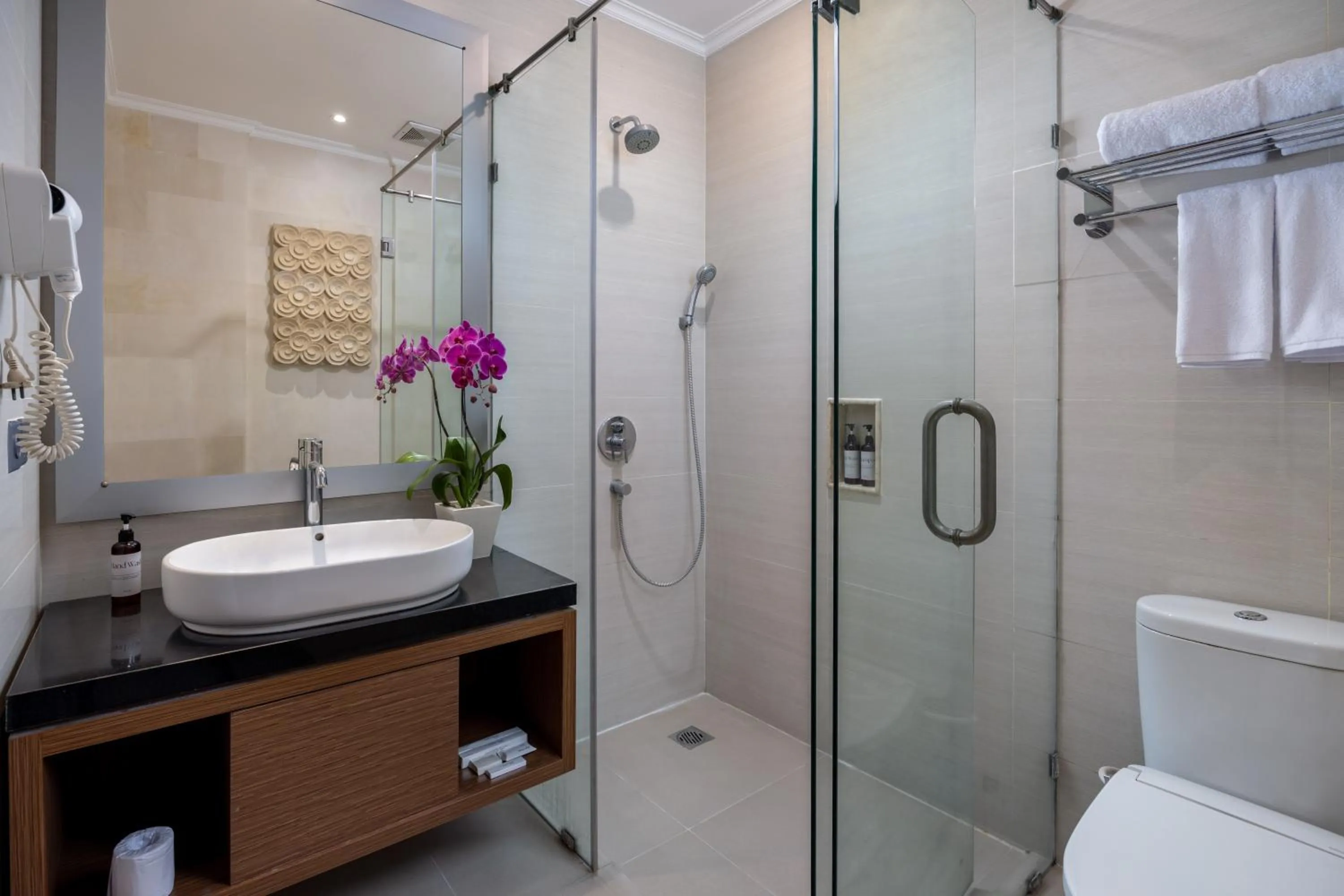 Bathroom in Adhi Jaya Hotel