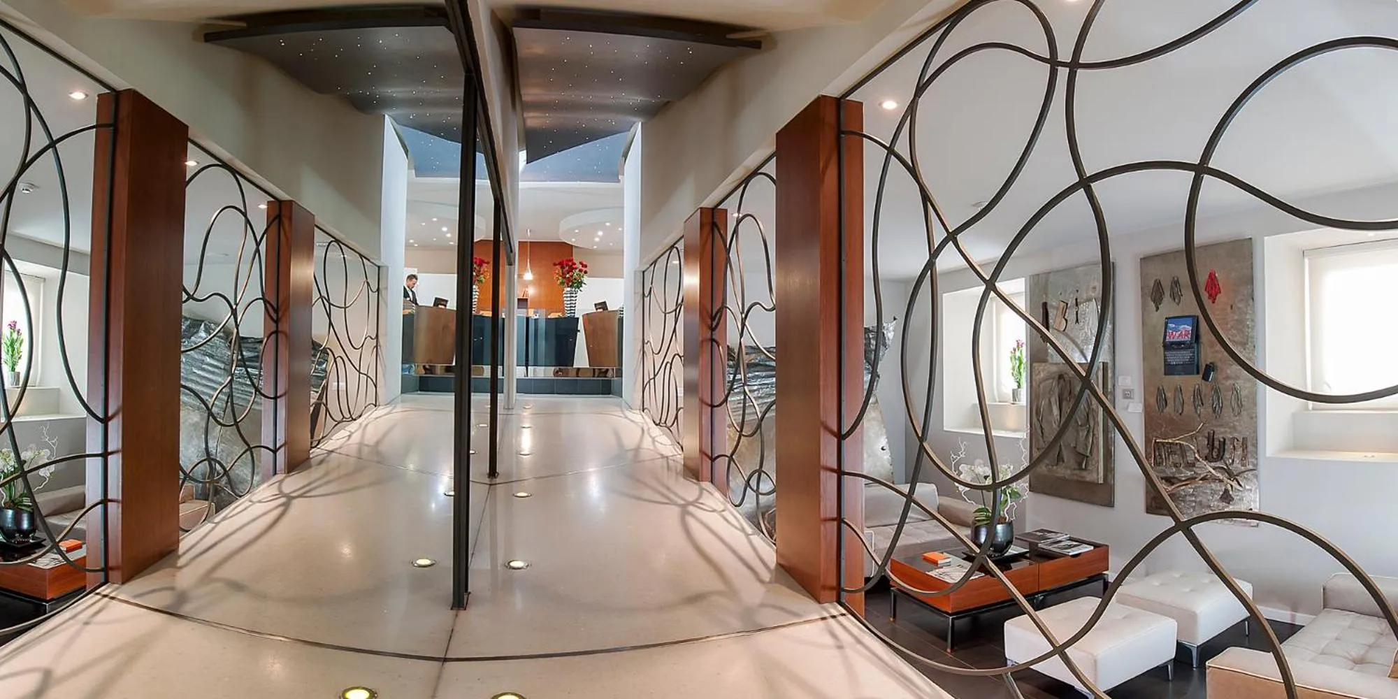 Lobby or reception in Hotel Metropolis