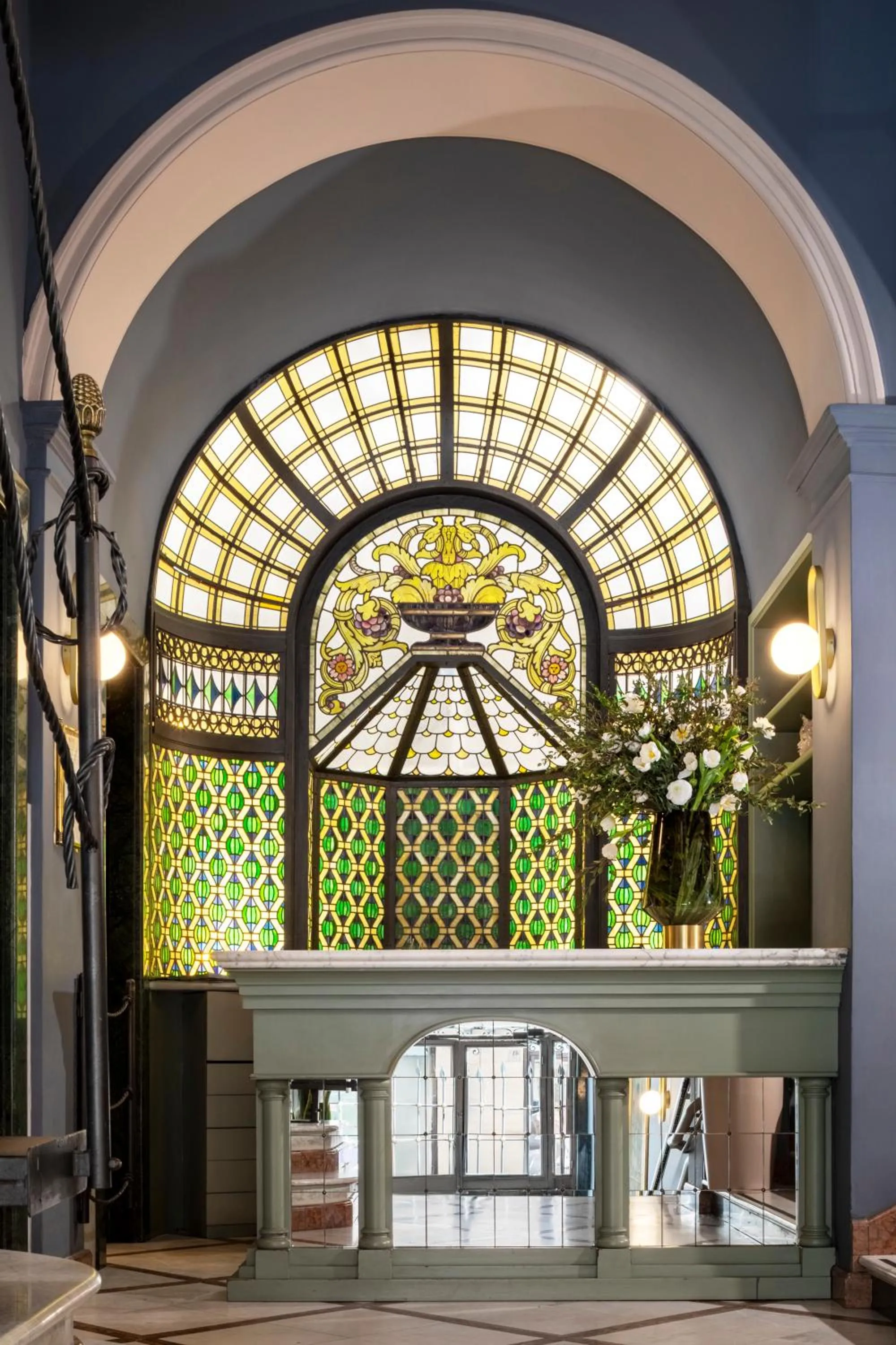 Lobby or reception in Hotel Marisa