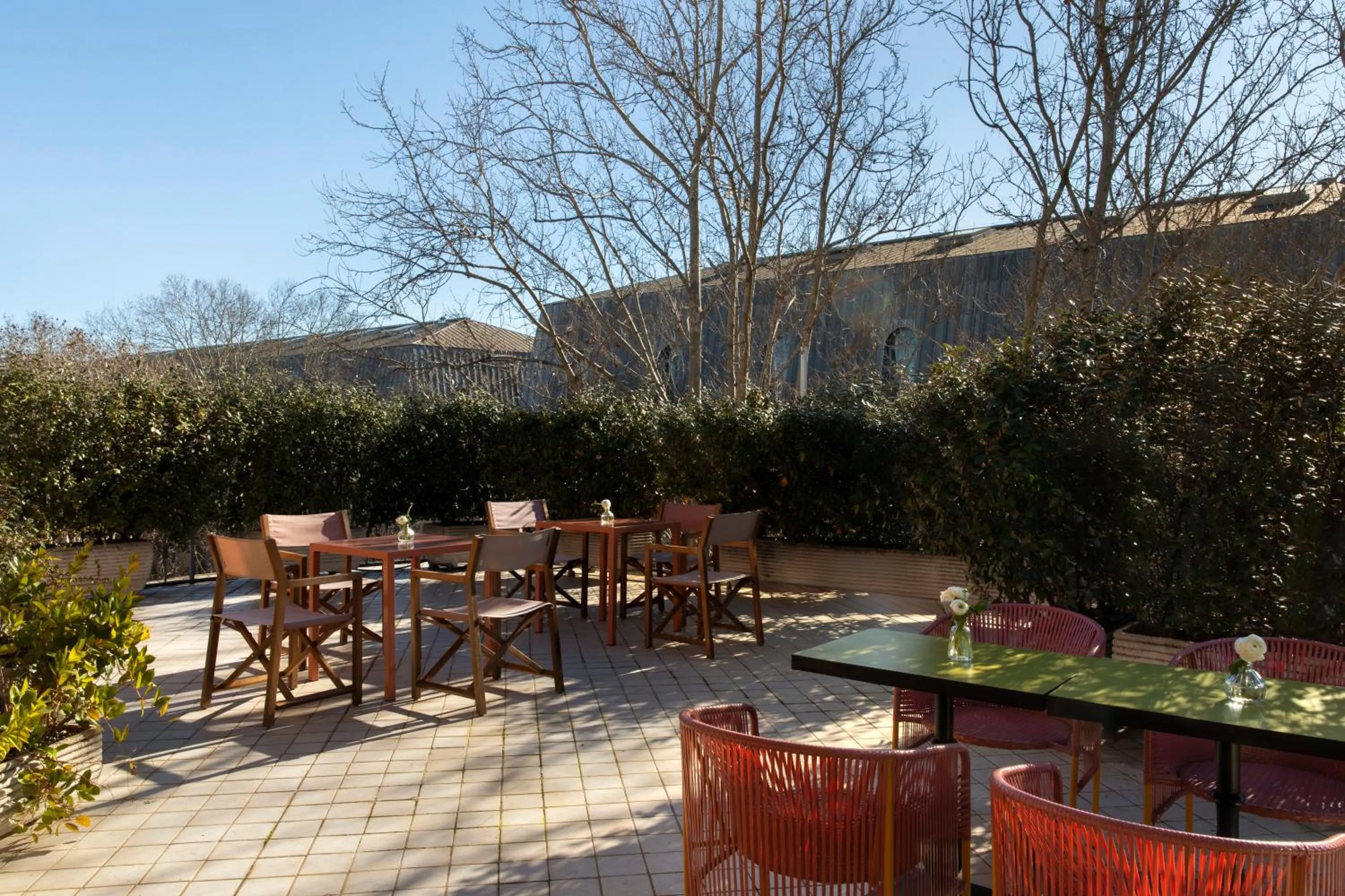 Patio in Hotel Marisa