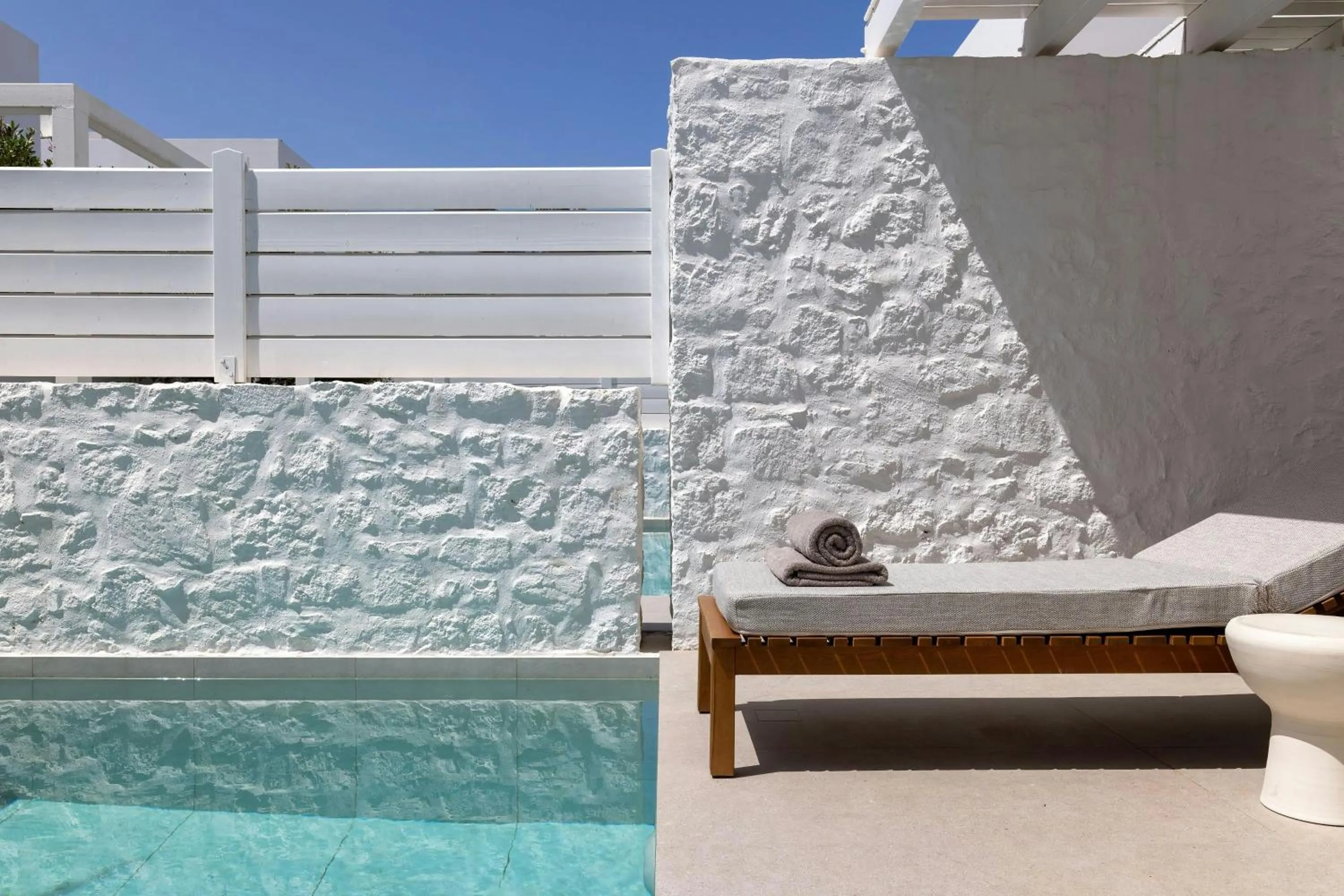 Swimming pool in Patmos Aktis, a Luxury Collection Resort & Spa, Greece