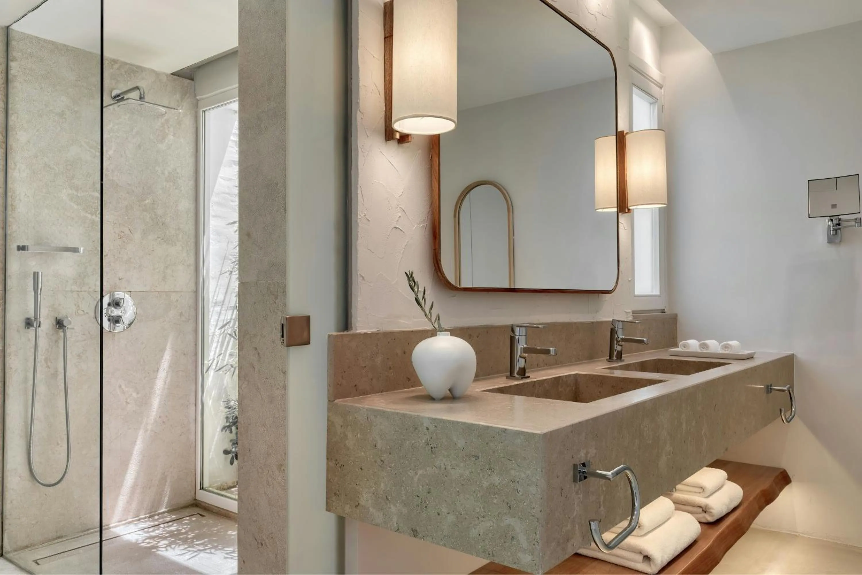 Bathroom in Patmos Aktis, a Luxury Collection Resort & Spa, Greece