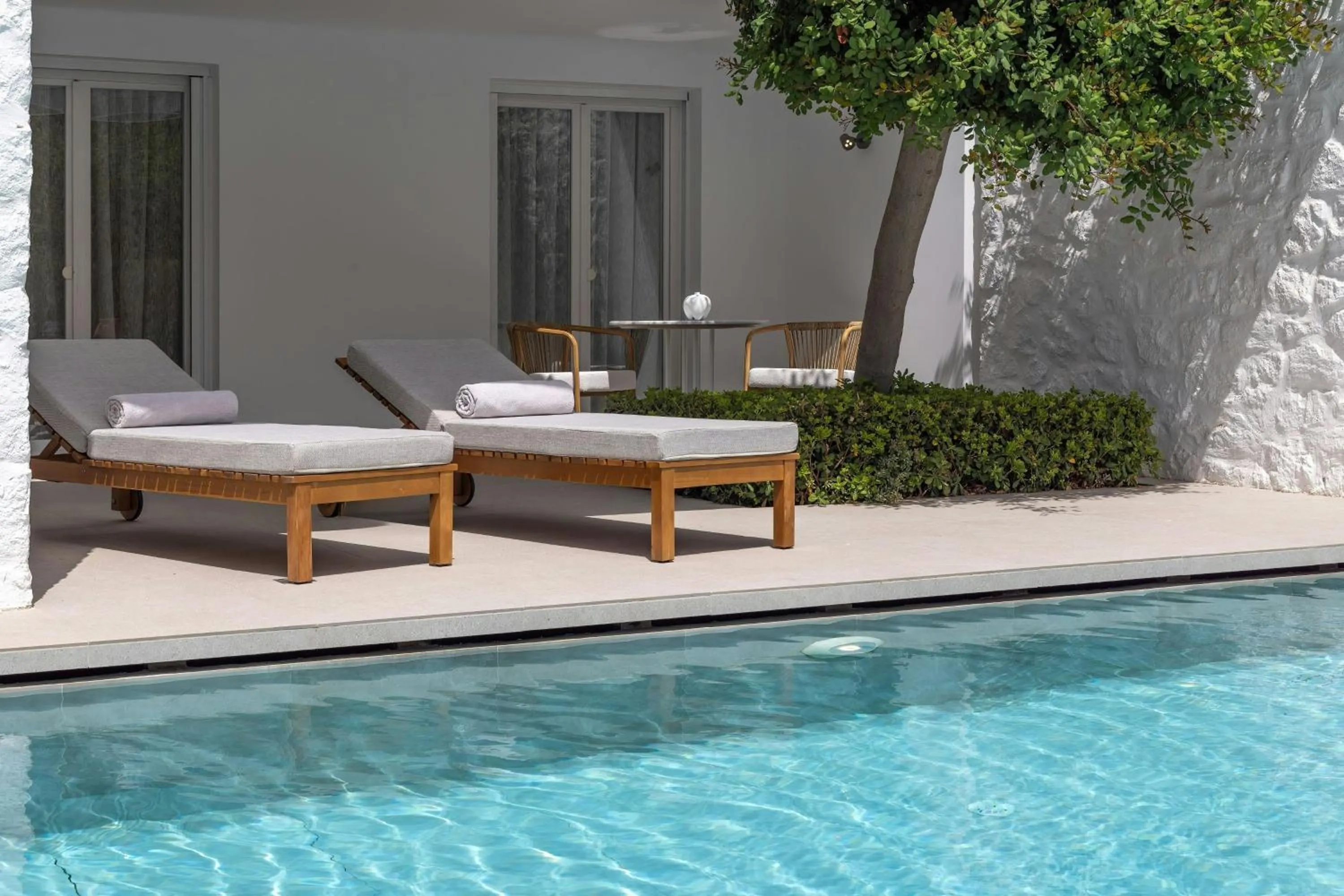 Swimming pool in Patmos Aktis, a Luxury Collection Resort & Spa, Greece
