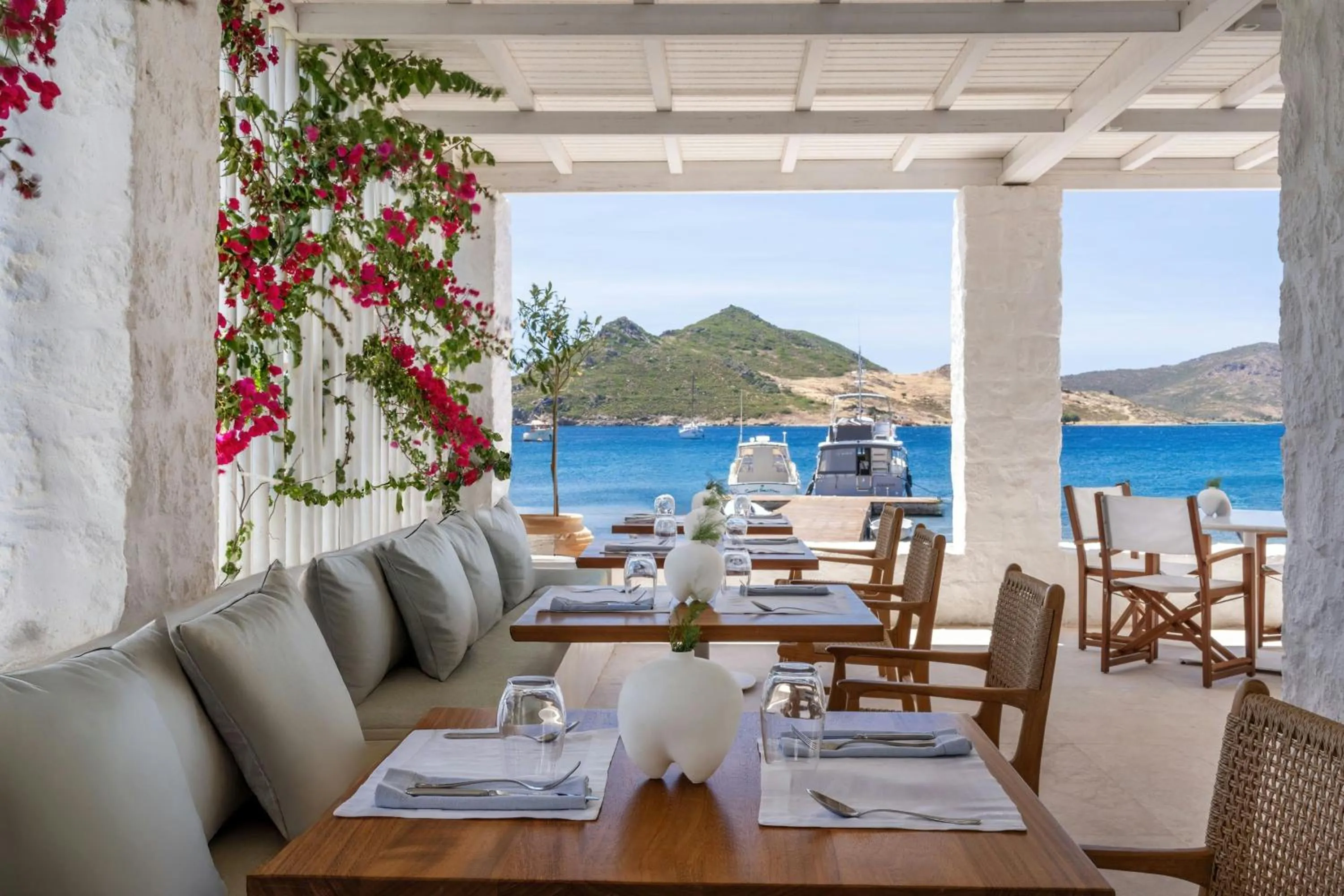 Breakfast in Patmos Aktis, a Luxury Collection Resort & Spa, Greece