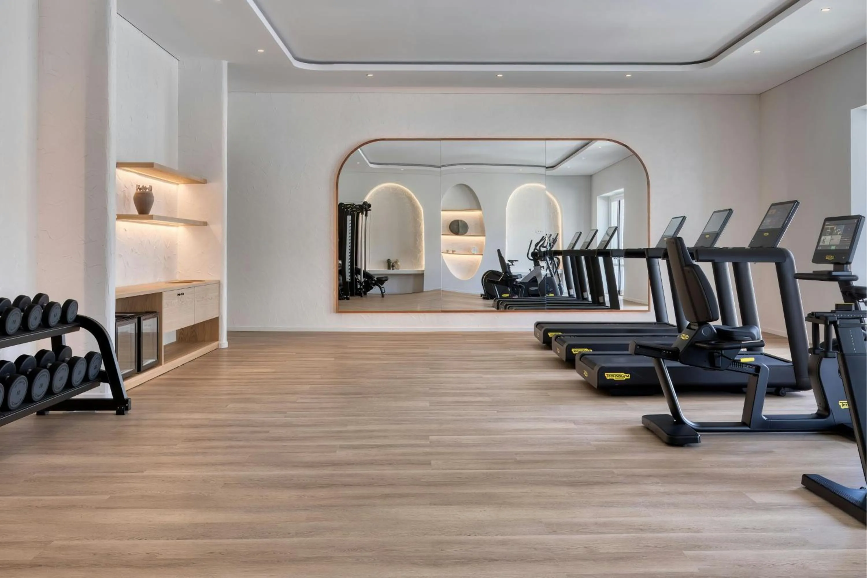 Fitness centre/facilities in Patmos Aktis, a Luxury Collection Resort & Spa, Greece